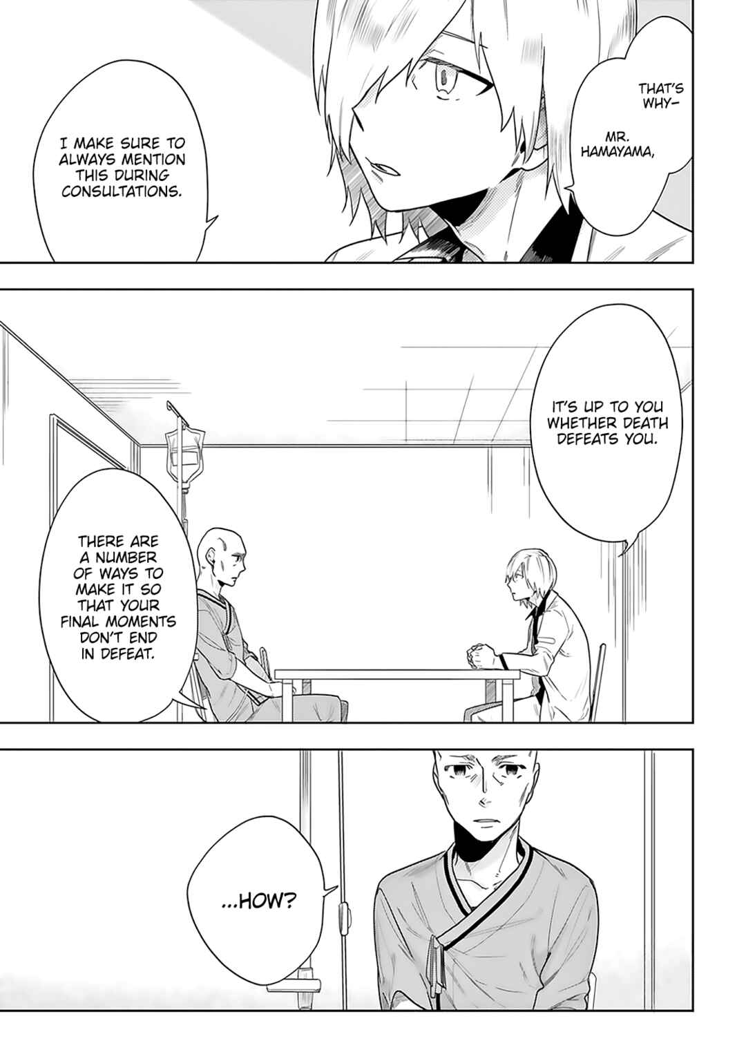 Page 36 Chapter 3 Saigo no Isha wa Sakura wo Miagete Kimi wo Omou