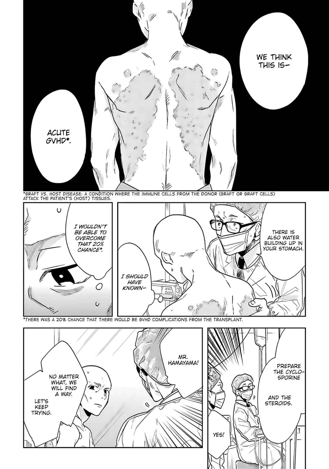 Page 19 Chapter 5 Saigo no Isha wa Sakura wo Miagete Kimi wo Omou