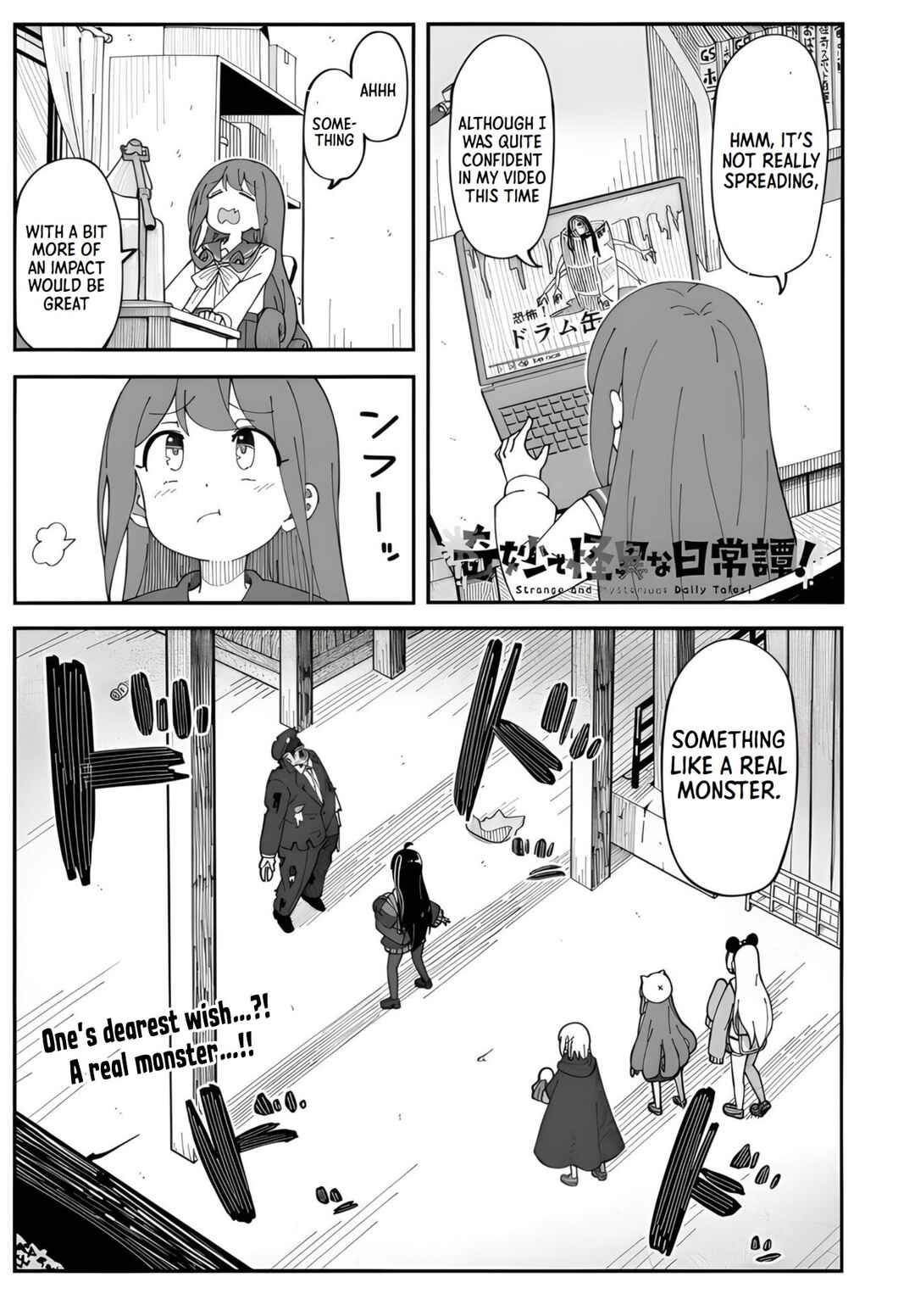 Page 1 Chapter 2 Strange and Mysterious Daily Tales!