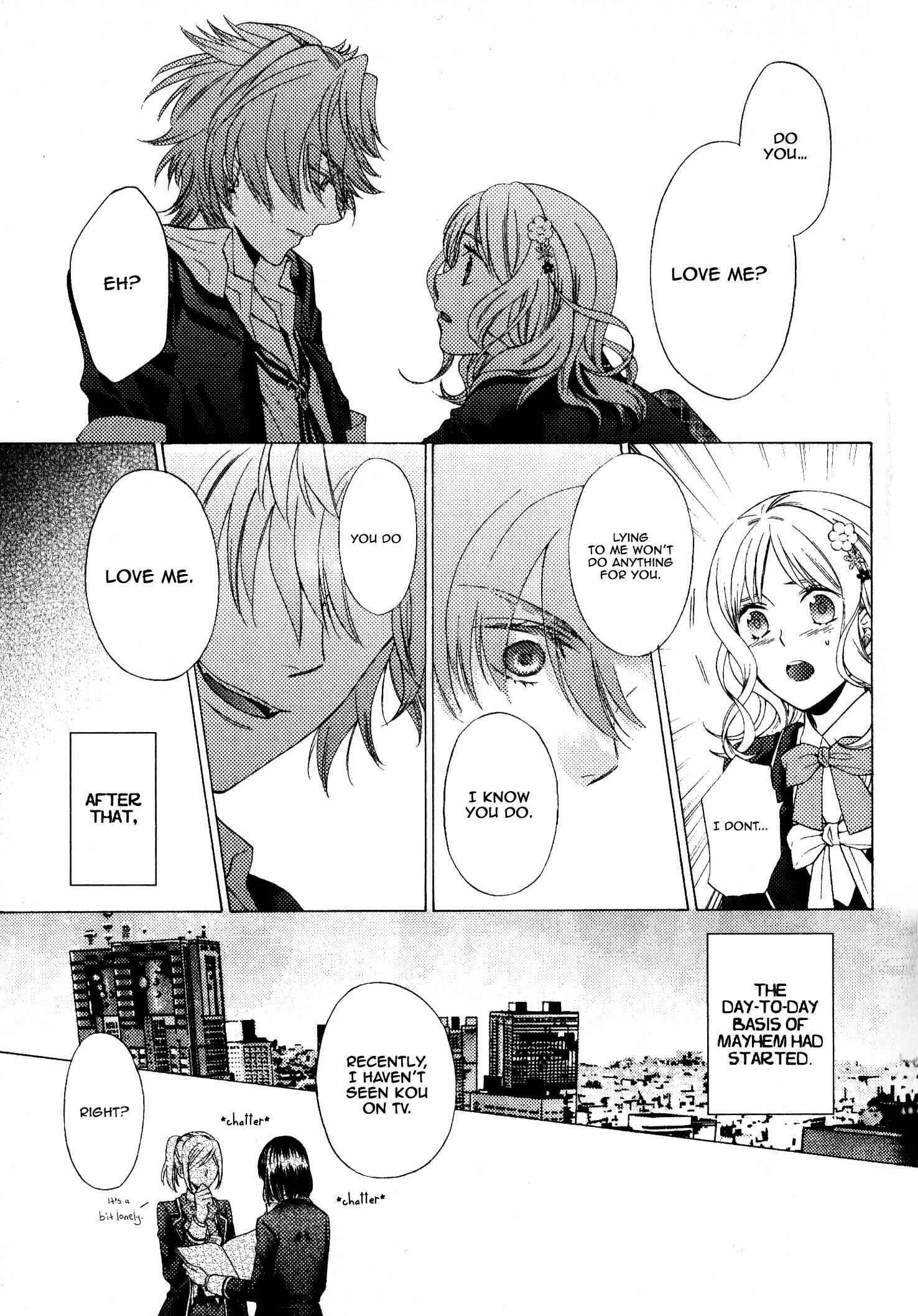 Page 22 Chapter 2 Diabolik Lovers: More Blood – Mukami Arc Sequel
