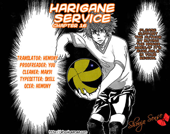Page 1 Chapter 16 Harigane Service