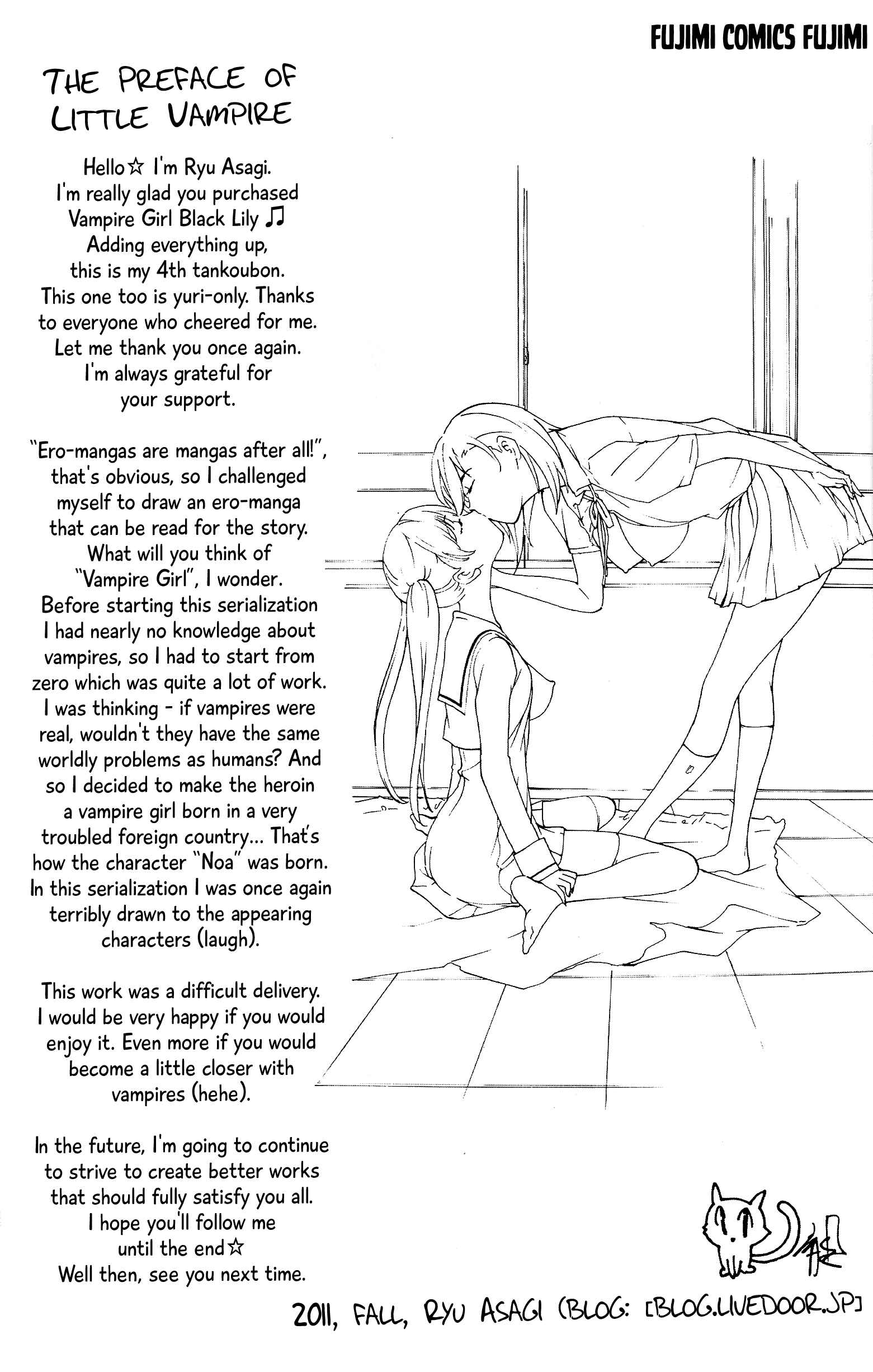 Page 4 Chapter 1 Vampire Girl Black Lily