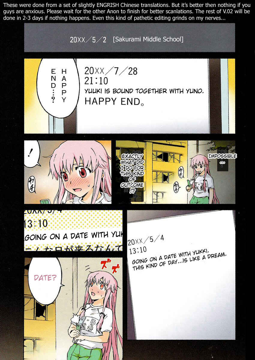 Page 1 Chapter 5 Future Diary