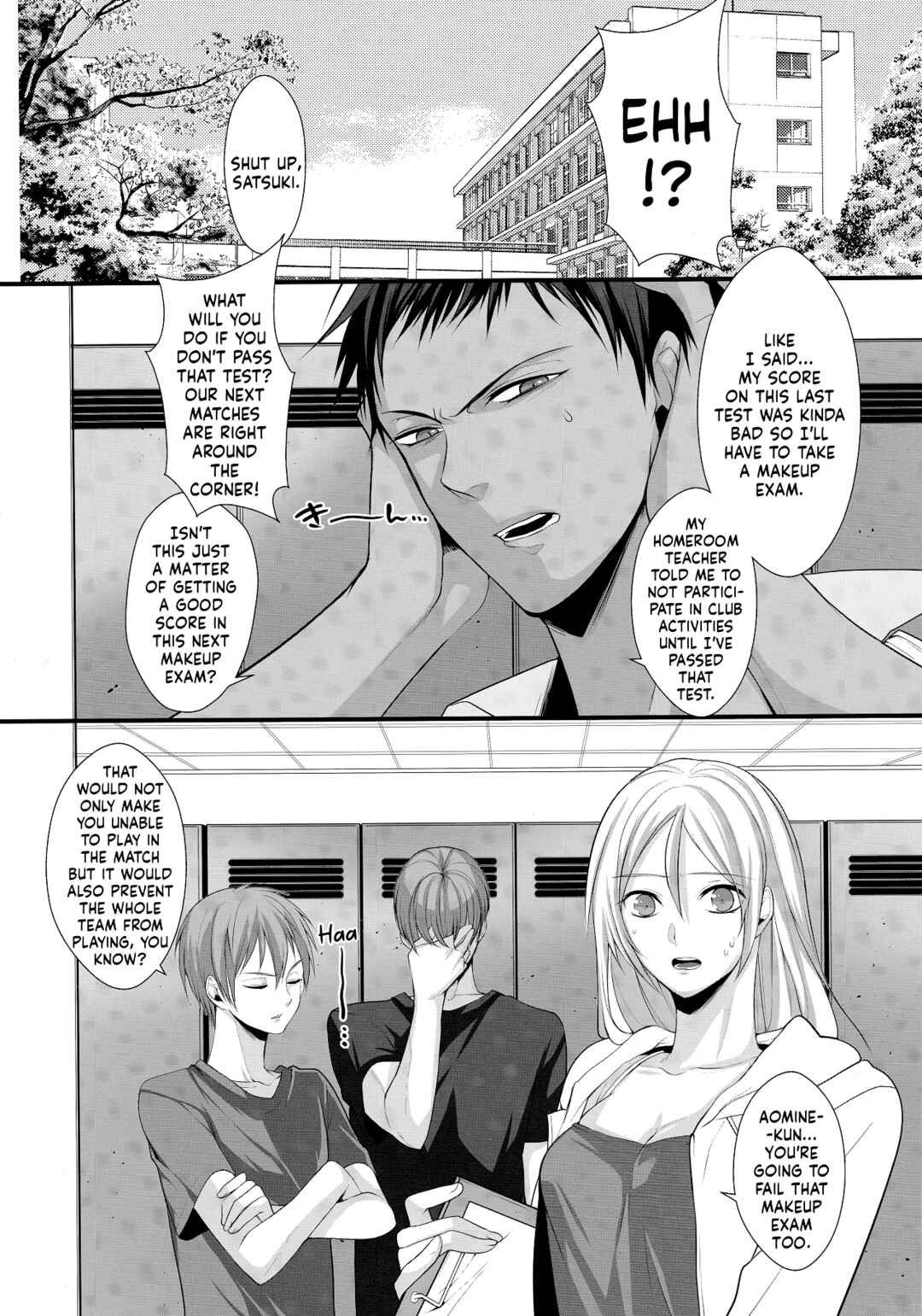 Page 4 Chapter Unknown_6349 Kuroko no Basket - Private teacher  (Doujinshi)