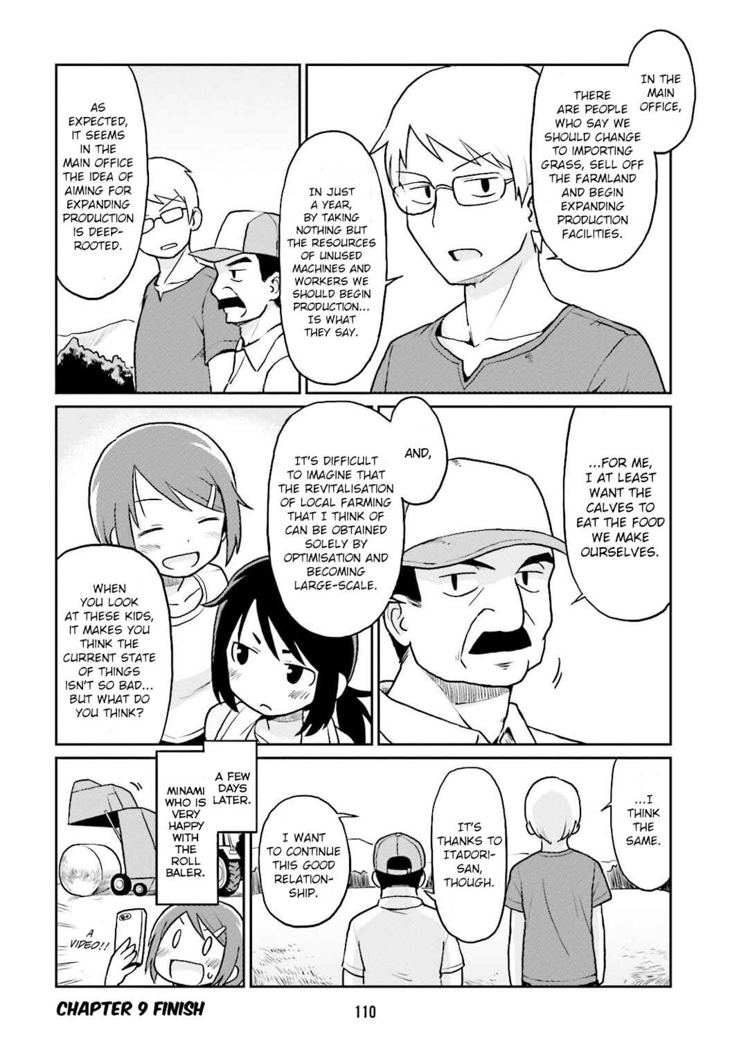 Page 12 Chapter 9 Bokujou OL