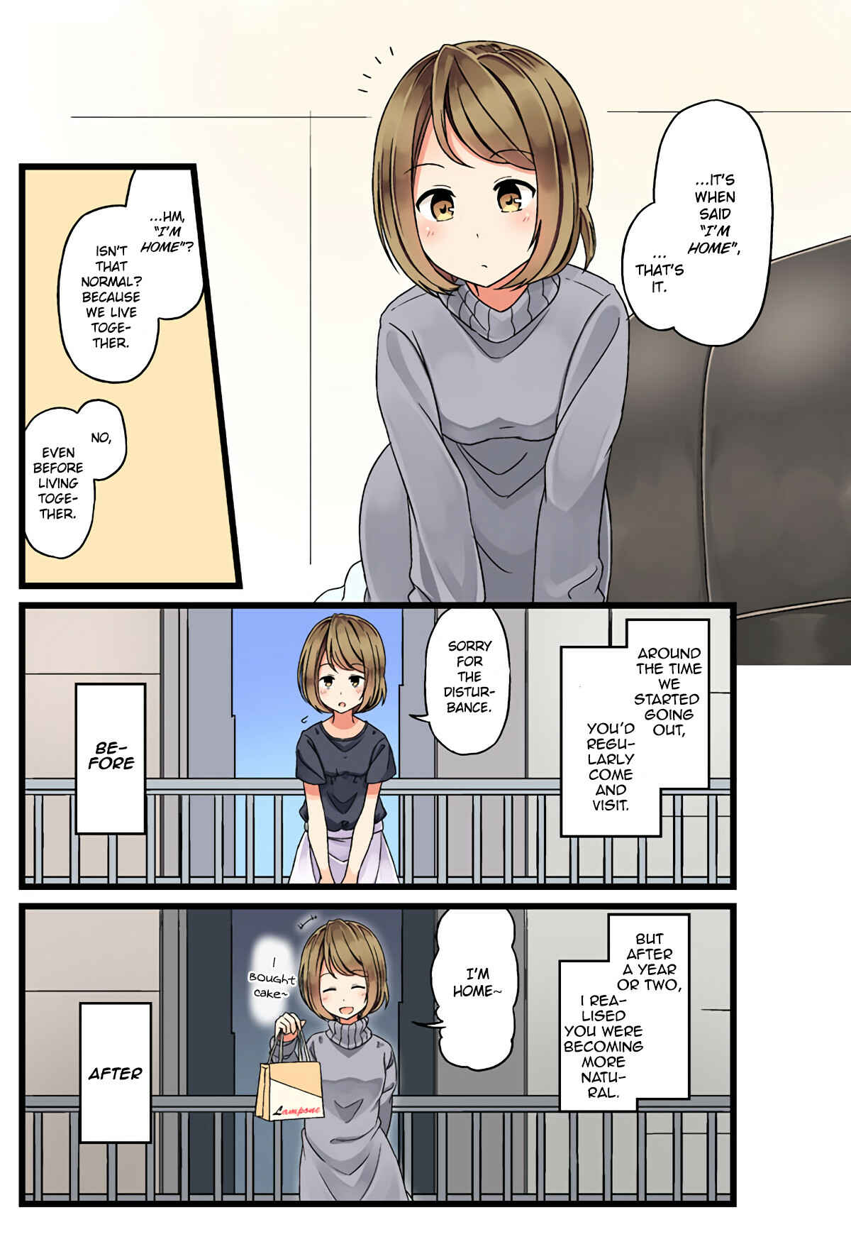 Page 3 Chapter 4 Koi ga Fuufu ni Naru Mae Ni