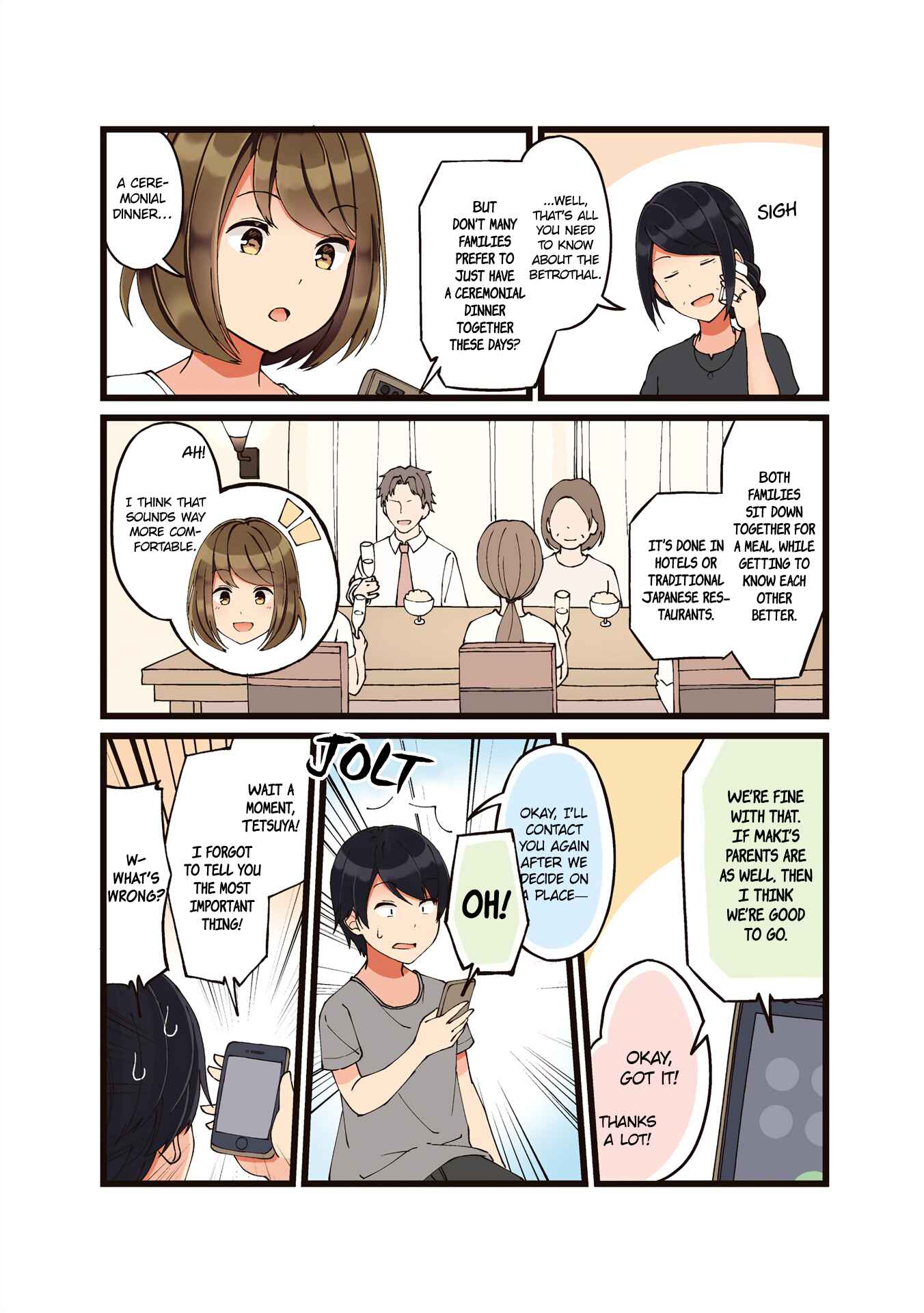 Page 3 Chapter 19 Koi ga Fuufu ni Naru Mae Ni
