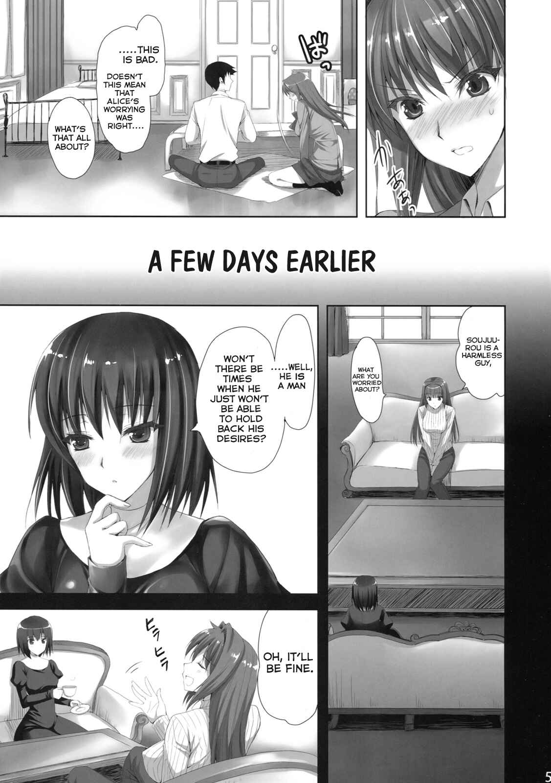 Page 4 Chapter Unknown_aaca Mahou Tsukai no Yoru - Mahou Tsukai no Yotogi (Doujinshi)
