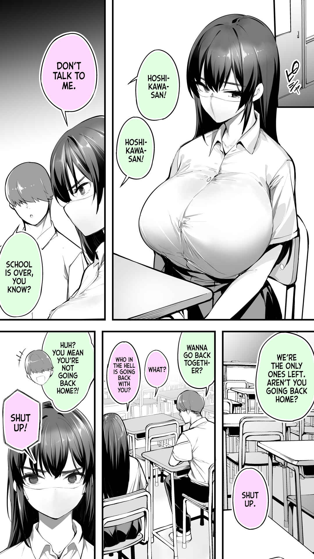 Page 3 Chapter 1 Okoranaide Hoshikawa-san