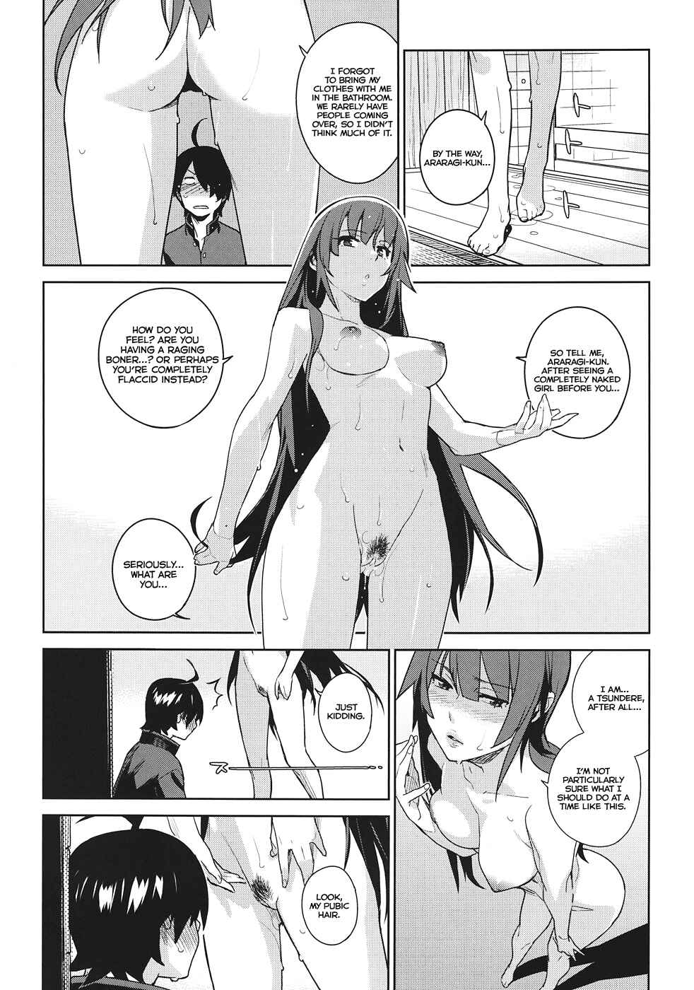 Page 11 Chapter Unknown_c6db Bakemonogatari - Hitagi Frog (Doujinshi)