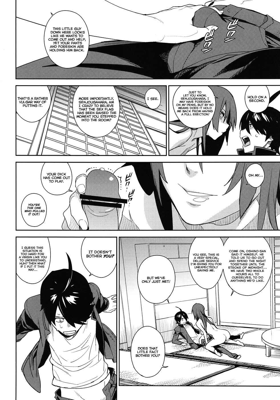 Page 13 Chapter Unknown_c6db Bakemonogatari - Hitagi Frog (Doujinshi)
