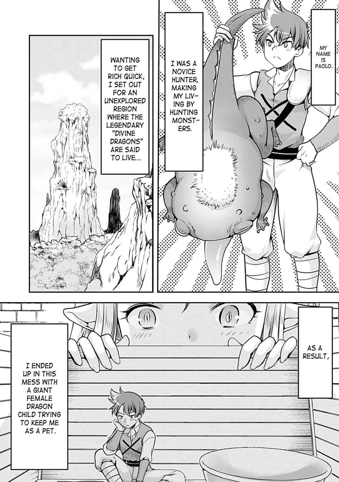 Page 2 Chapter 2 Roro-chan wa Kahogo na Kyodai Musume