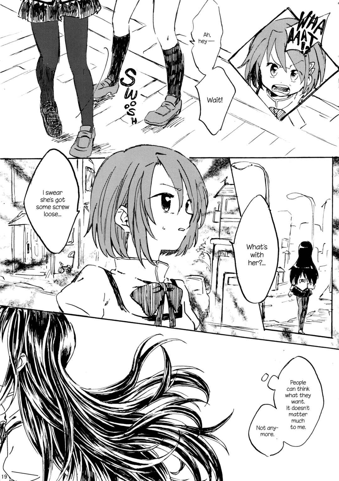 Page 19 Chapter Unknown_d383 Mahou Shoujo Madoka★Magica - Akemi Homura ga Tenkou Shitara Kaname Madoka ga Shindeita Hanashi (Doujinshi)