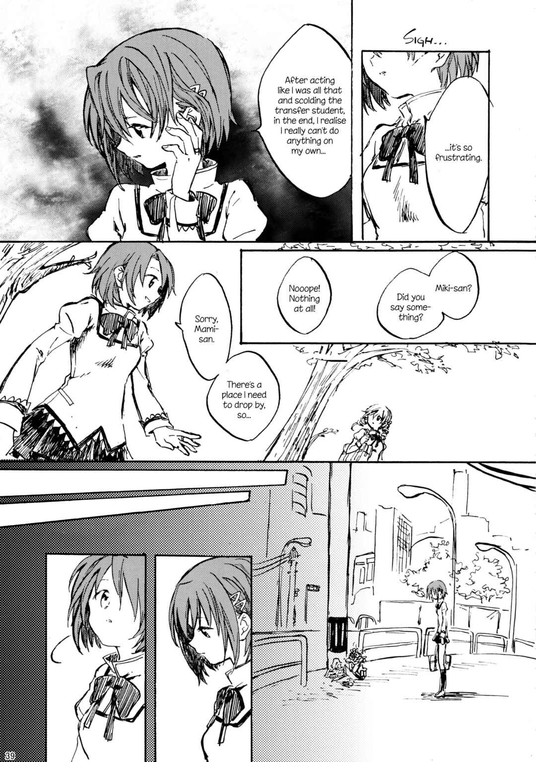 Page 39 Chapter Unknown_d383 Mahou Shoujo Madoka★Magica - Akemi Homura ga Tenkou Shitara Kaname Madoka ga Shindeita Hanashi (Doujinshi)