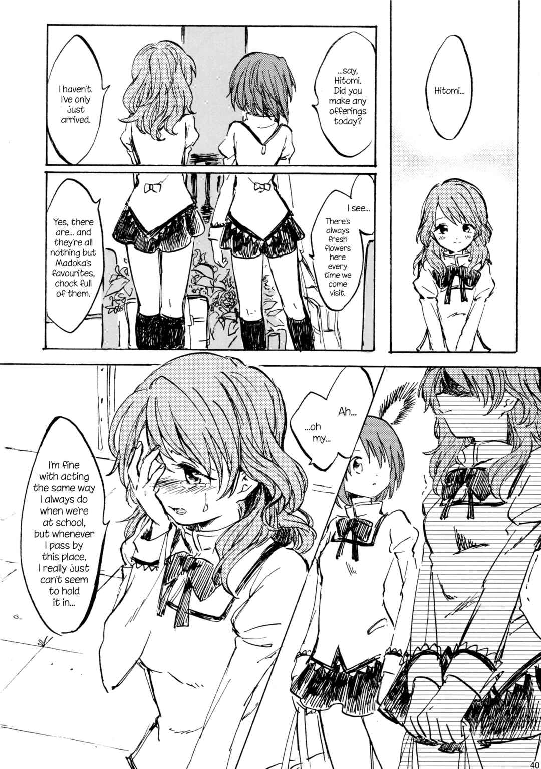 Page 40 Chapter Unknown_d383 Mahou Shoujo Madoka★Magica - Akemi Homura ga Tenkou Shitara Kaname Madoka ga Shindeita Hanashi (Doujinshi)