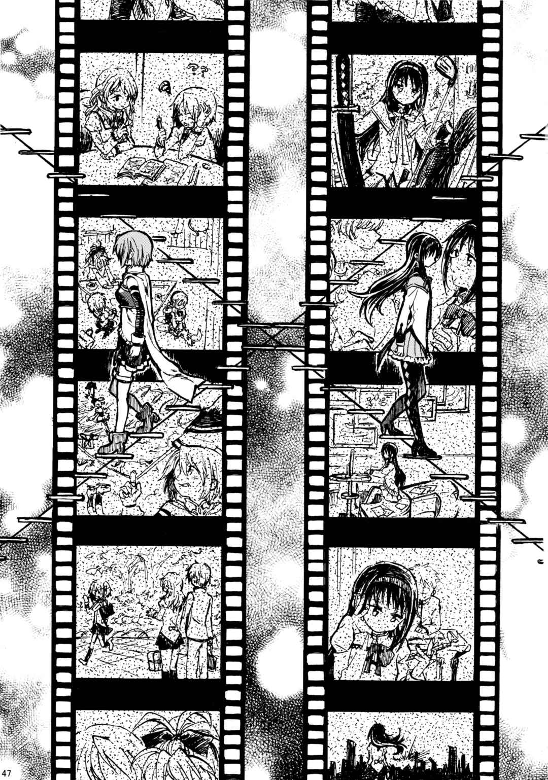 Page 47 Chapter Unknown_d383 Mahou Shoujo Madoka★Magica - Akemi Homura ga Tenkou Shitara Kaname Madoka ga Shindeita Hanashi (Doujinshi)