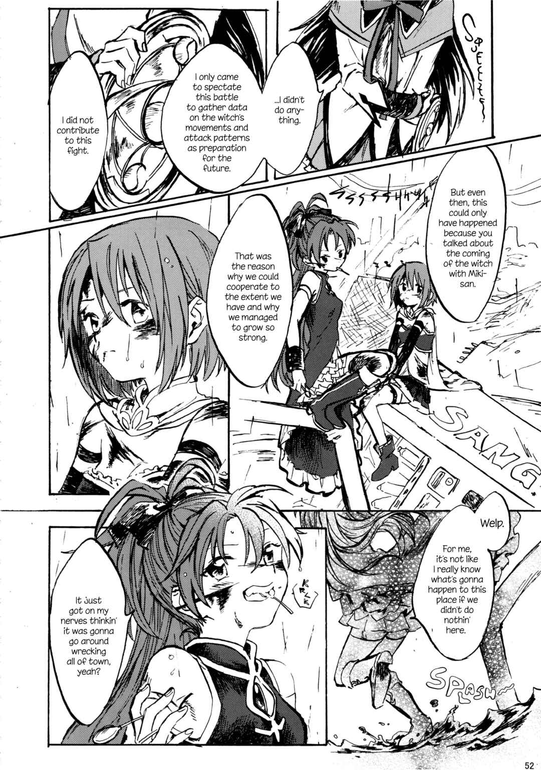 Page 52 Chapter Unknown_d383 Mahou Shoujo Madoka★Magica - Akemi Homura ga Tenkou Shitara Kaname Madoka ga Shindeita Hanashi (Doujinshi)