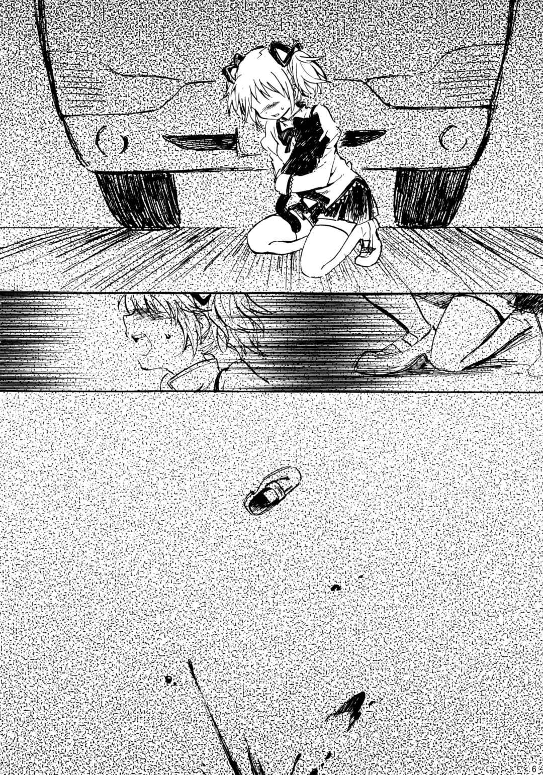 Page 6 Chapter Unknown_d383 Mahou Shoujo Madoka★Magica - Akemi Homura ga Tenkou Shitara Kaname Madoka ga Shindeita Hanashi (Doujinshi)