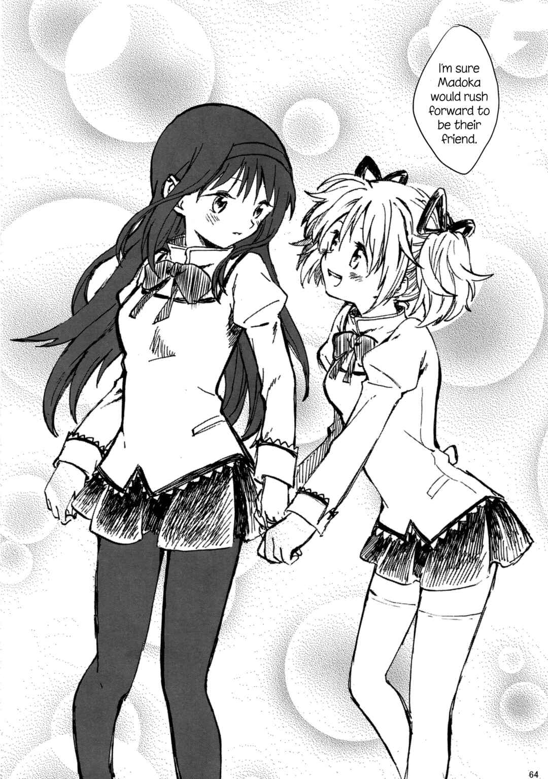 Page 64 Chapter Unknown_d383 Mahou Shoujo Madoka★Magica - Akemi Homura ga Tenkou Shitara Kaname Madoka ga Shindeita Hanashi (Doujinshi)