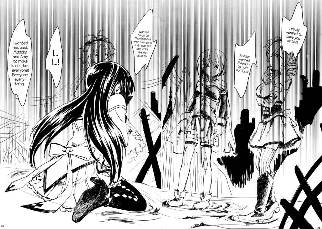 Page 66 Chapter Unknown_d383 Mahou Shoujo Madoka★Magica - Akemi Homura ga Tenkou Shitara Kaname Madoka ga Shindeita Hanashi (Doujinshi)