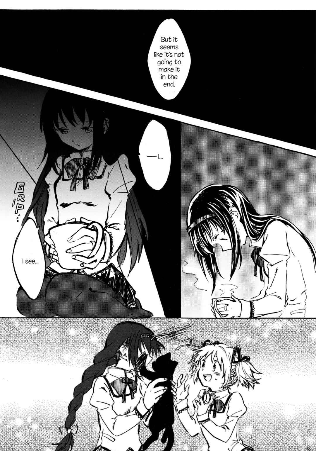Page 8 Chapter Unknown_d383 Mahou Shoujo Madoka★Magica - Akemi Homura ga Tenkou Shitara Kaname Madoka ga Shindeita Hanashi (Doujinshi)
