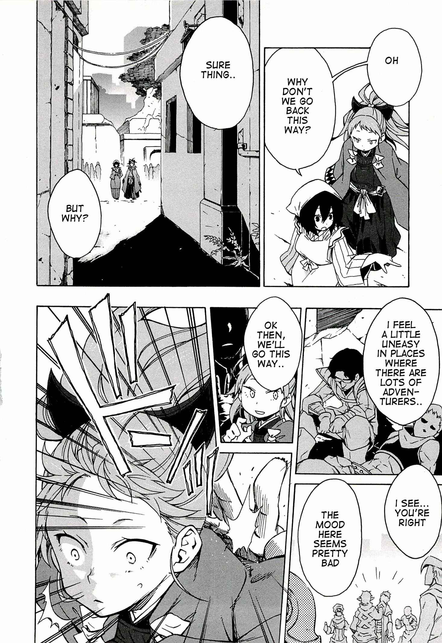 Page 16 Chapter 4 Log Horizon - Nishikaze no Ryodan