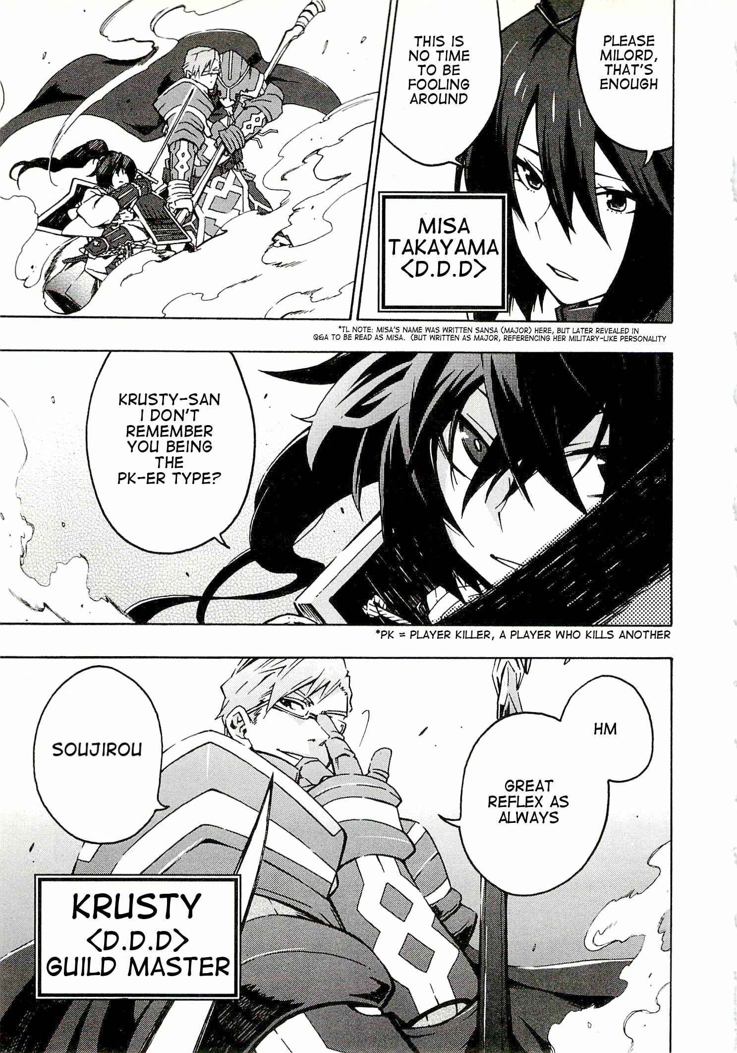 Page 3 Chapter 2 Log Horizon - Nishikaze no Ryodan