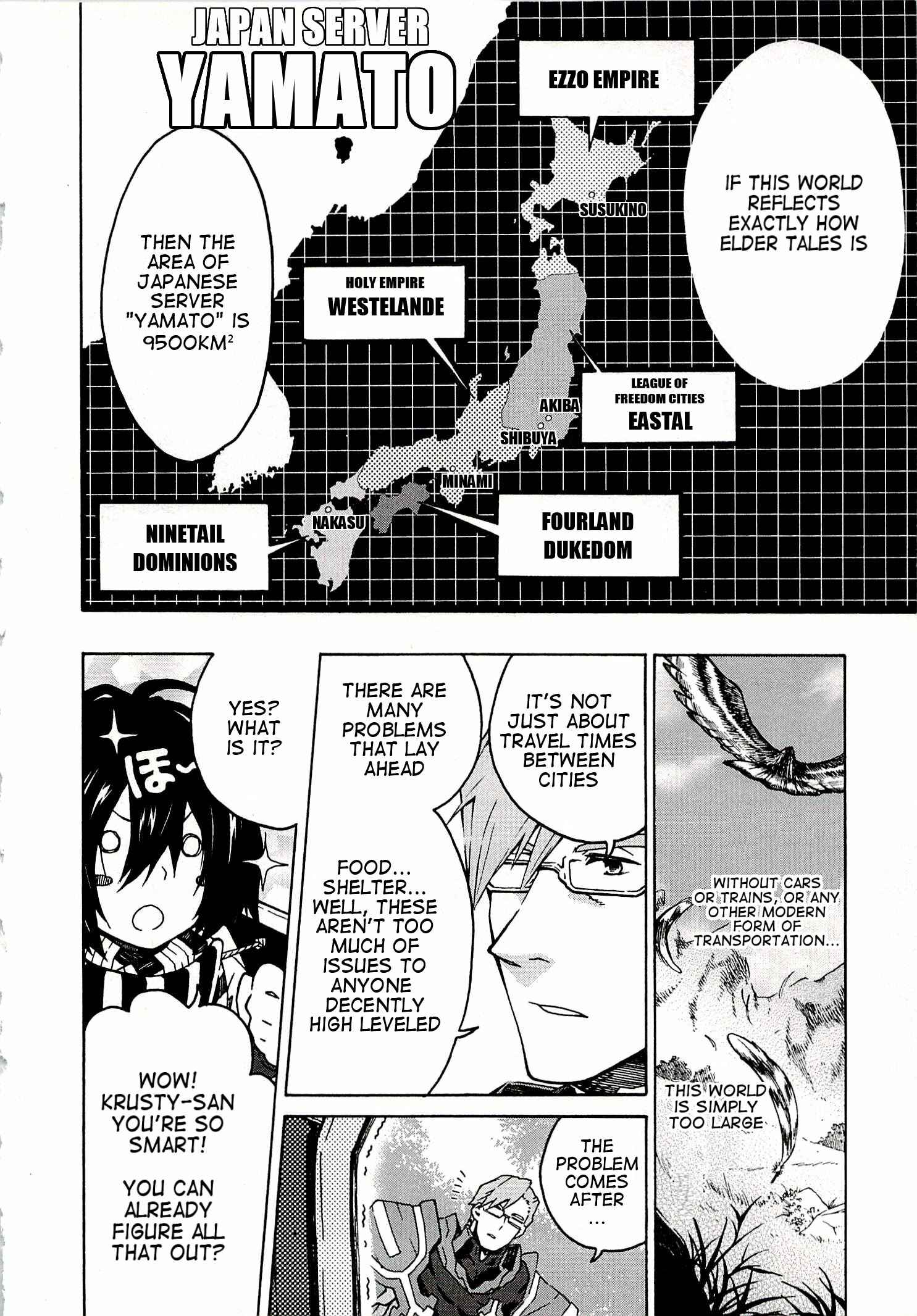 Page 8 Chapter 2 Log Horizon - Nishikaze no Ryodan