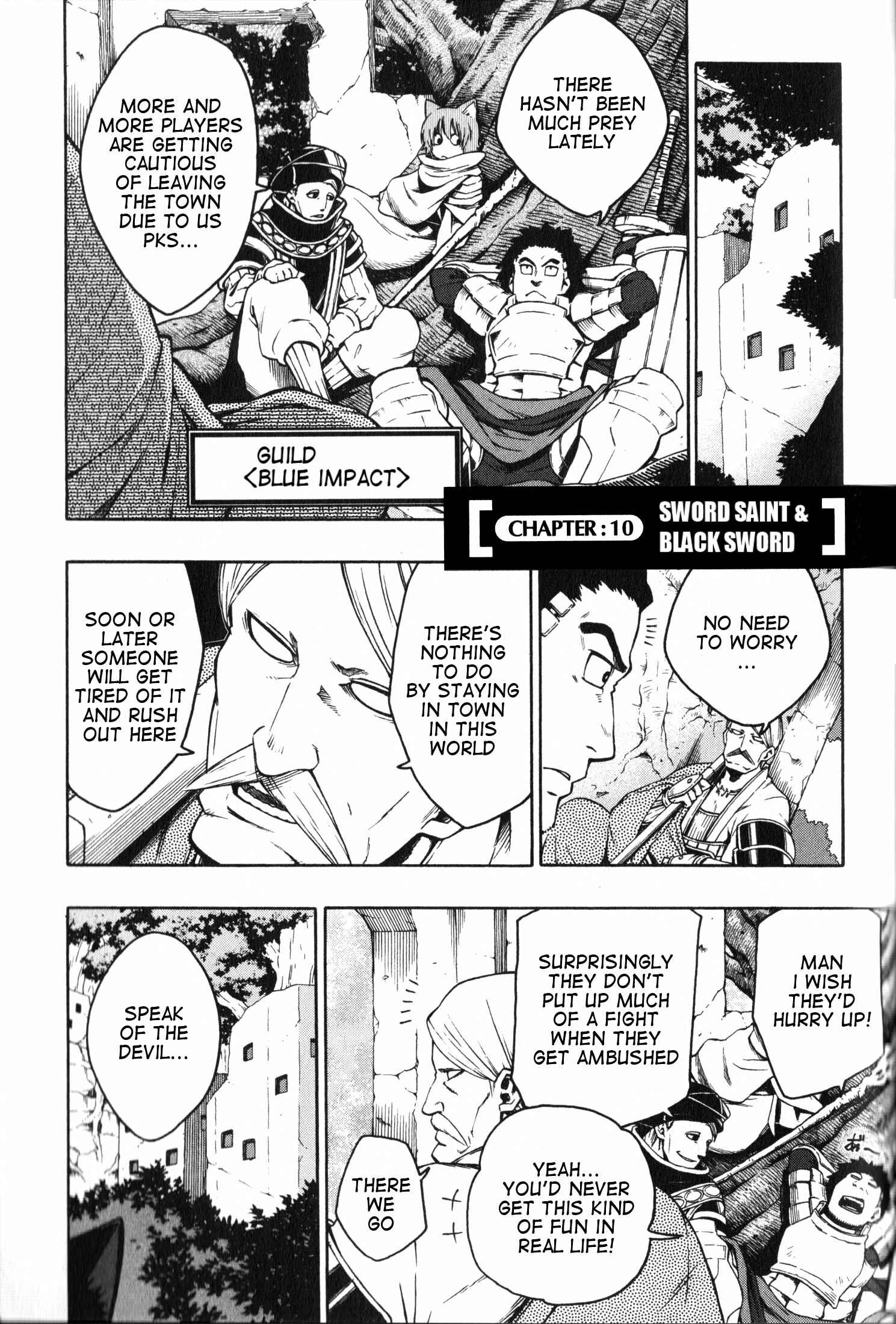 Page 1 Chapter 10 Log Horizon - Nishikaze no Ryodan