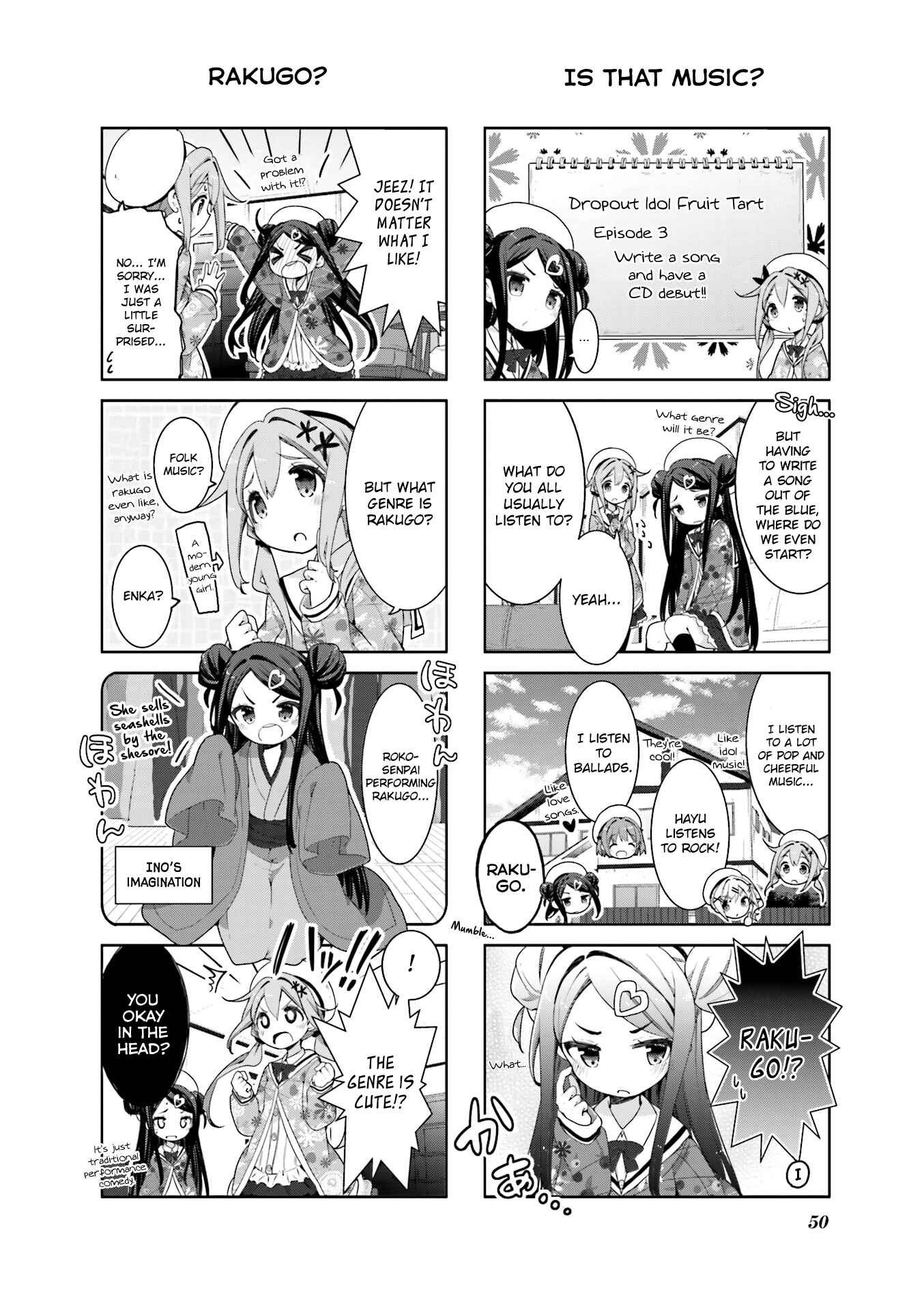 Page 2 Chapter 6 Ochikobore Fruit Tart