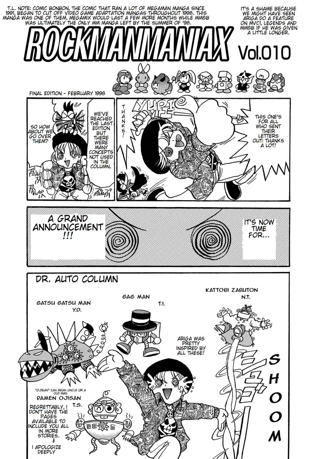 Page 1 Chapter 10 Mega Man Maniax