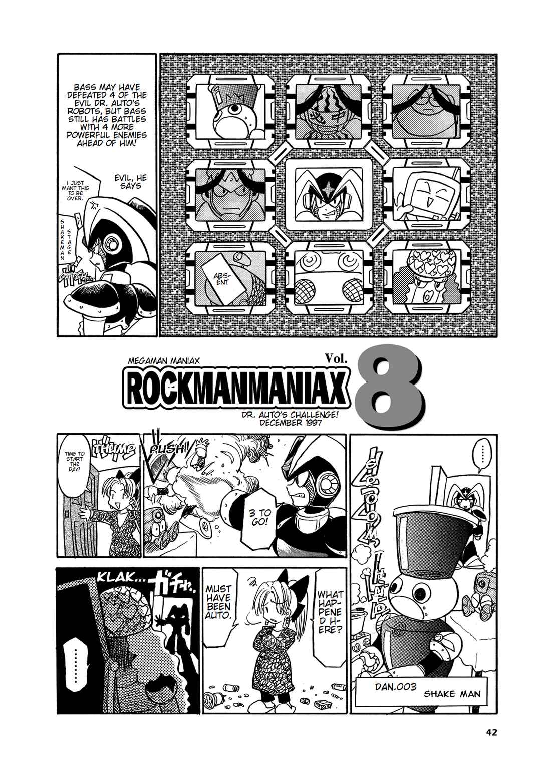 Page 1 Chapter 8 Mega Man Maniax