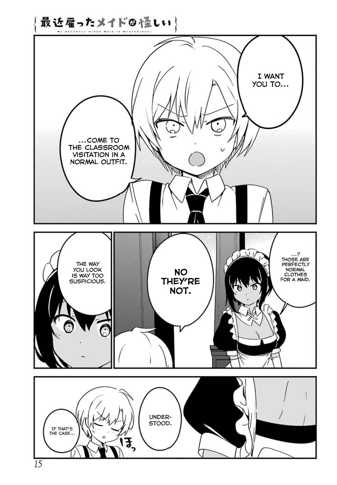 Page 4 Chapter 8 The Maid I Hired Recently Is Mysterious (Magazine)