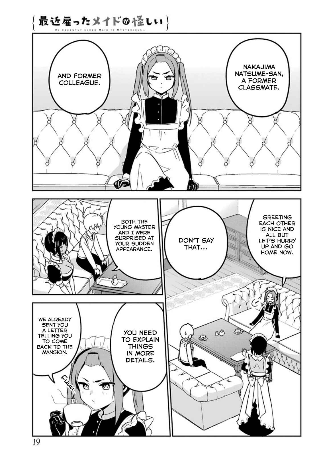 Page 4 Chapter 22 The Maid I Hired Recently Is Mysterious (Magazine)