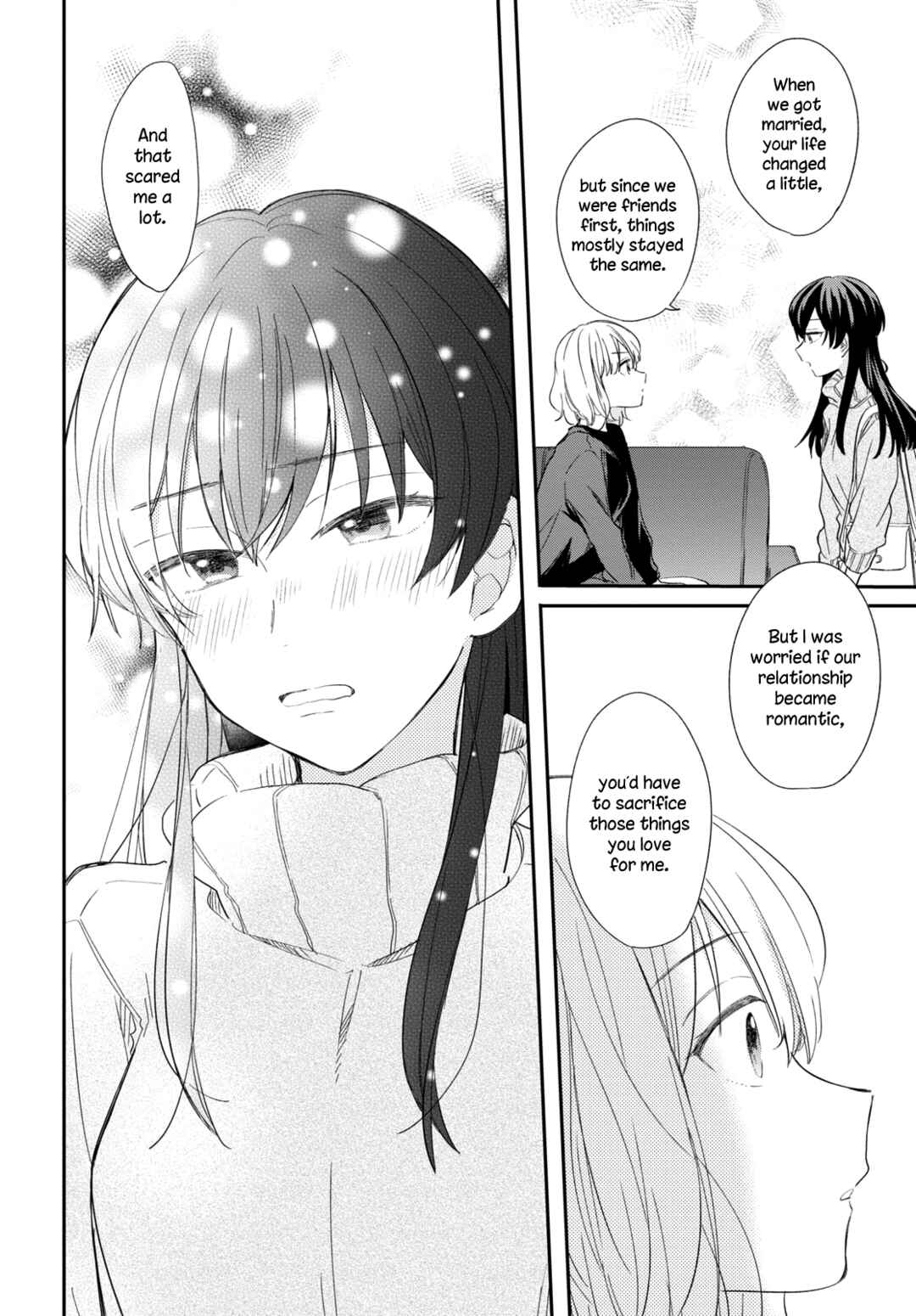 Page 12 Chapter 30 Onna Tomodachi to Kekkon Shitemita.