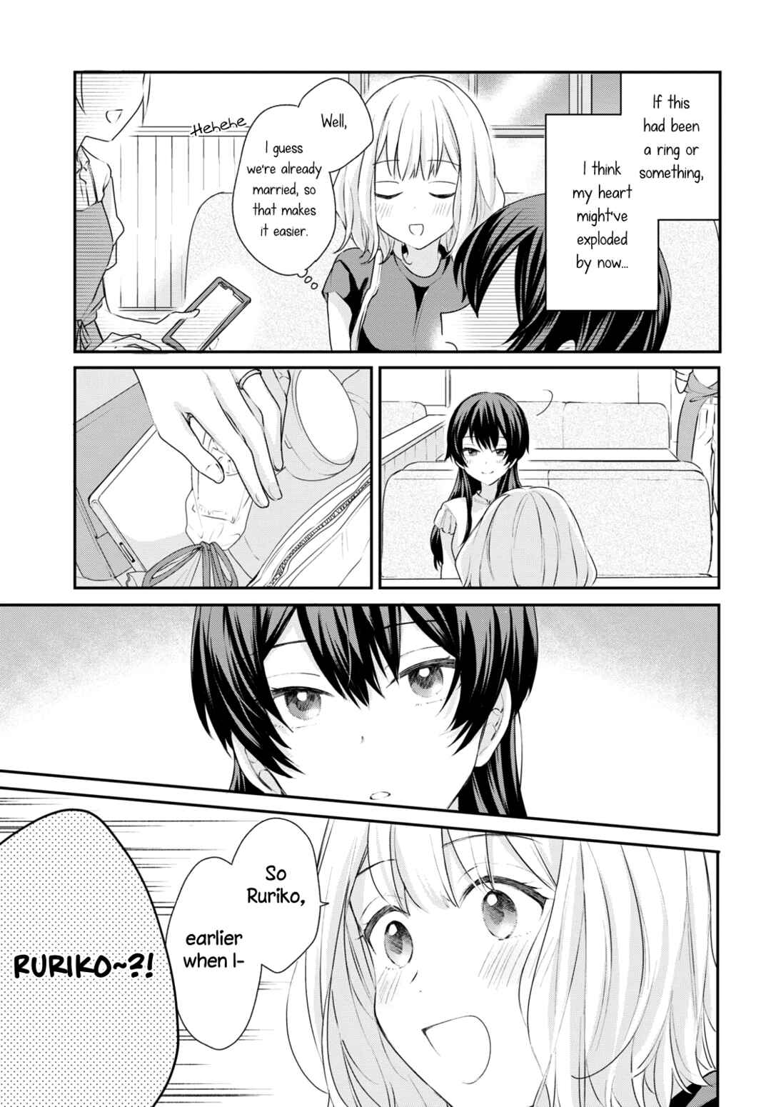 Page 9 Chapter 19 Onna Tomodachi to Kekkon Shitemita.