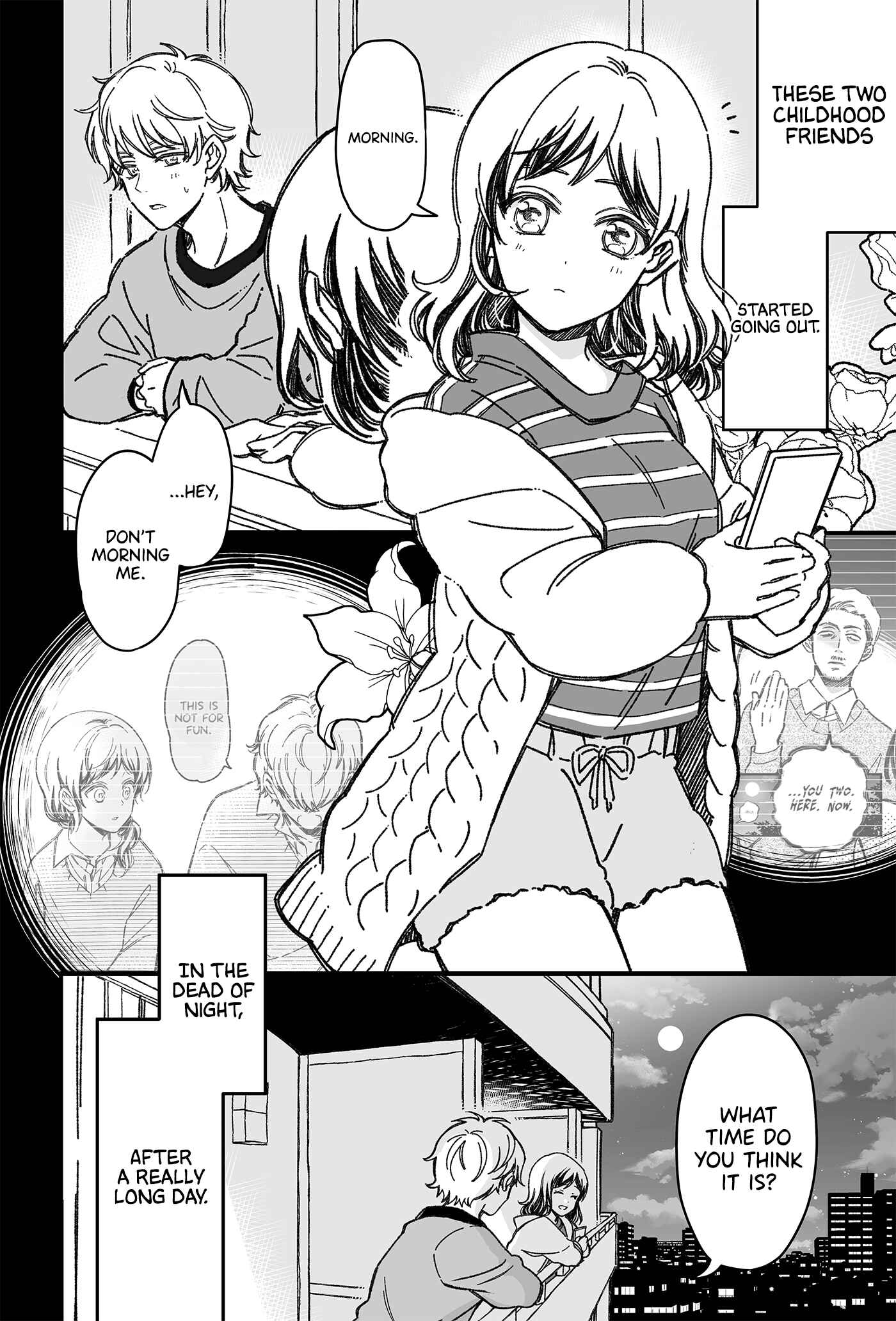 Page 1 Chapter 19 Maji de Tsukiau 15-fun Mae