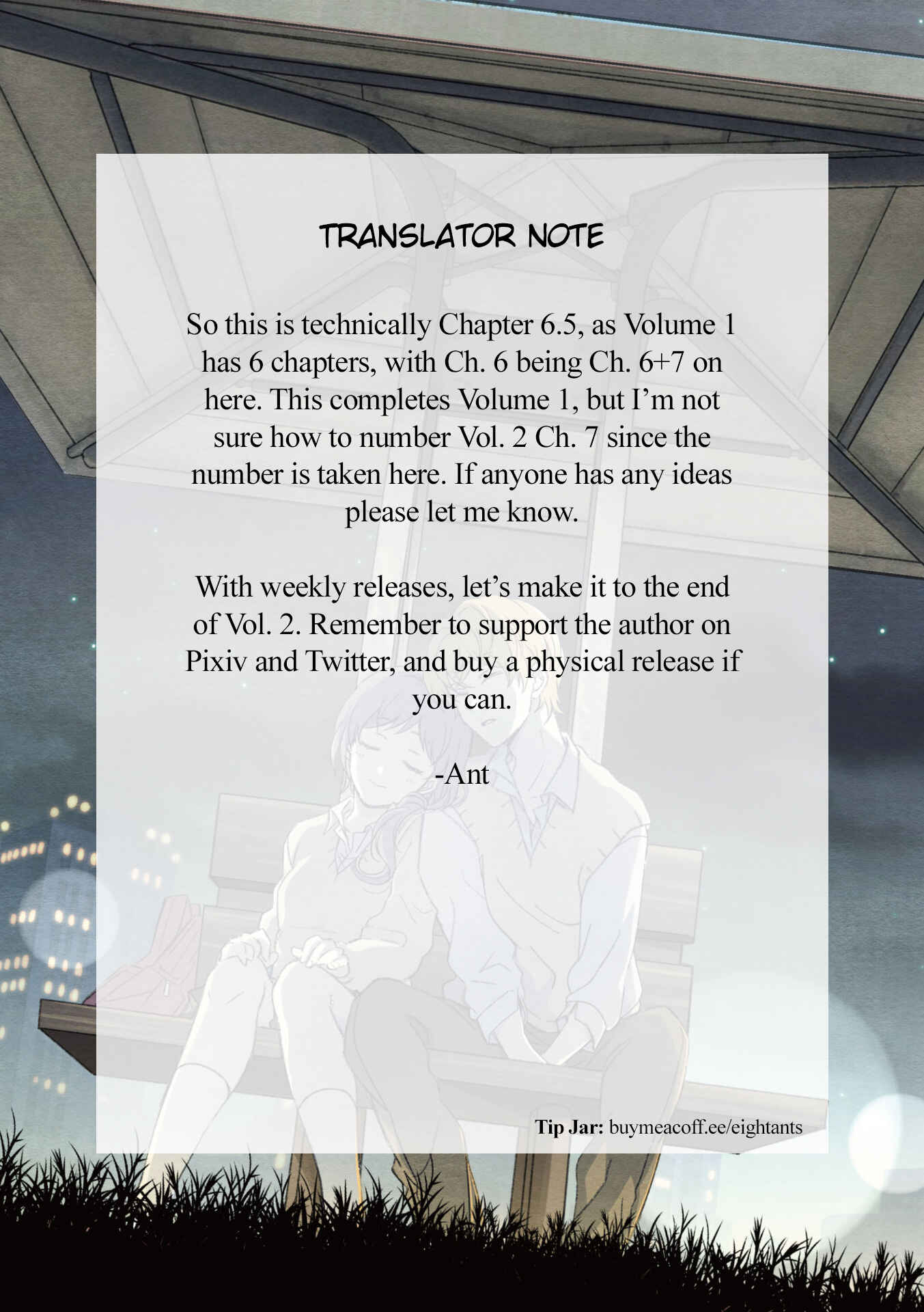 Page 13 Chapter 6.5 Maji de Tsukiau 15-fun Mae