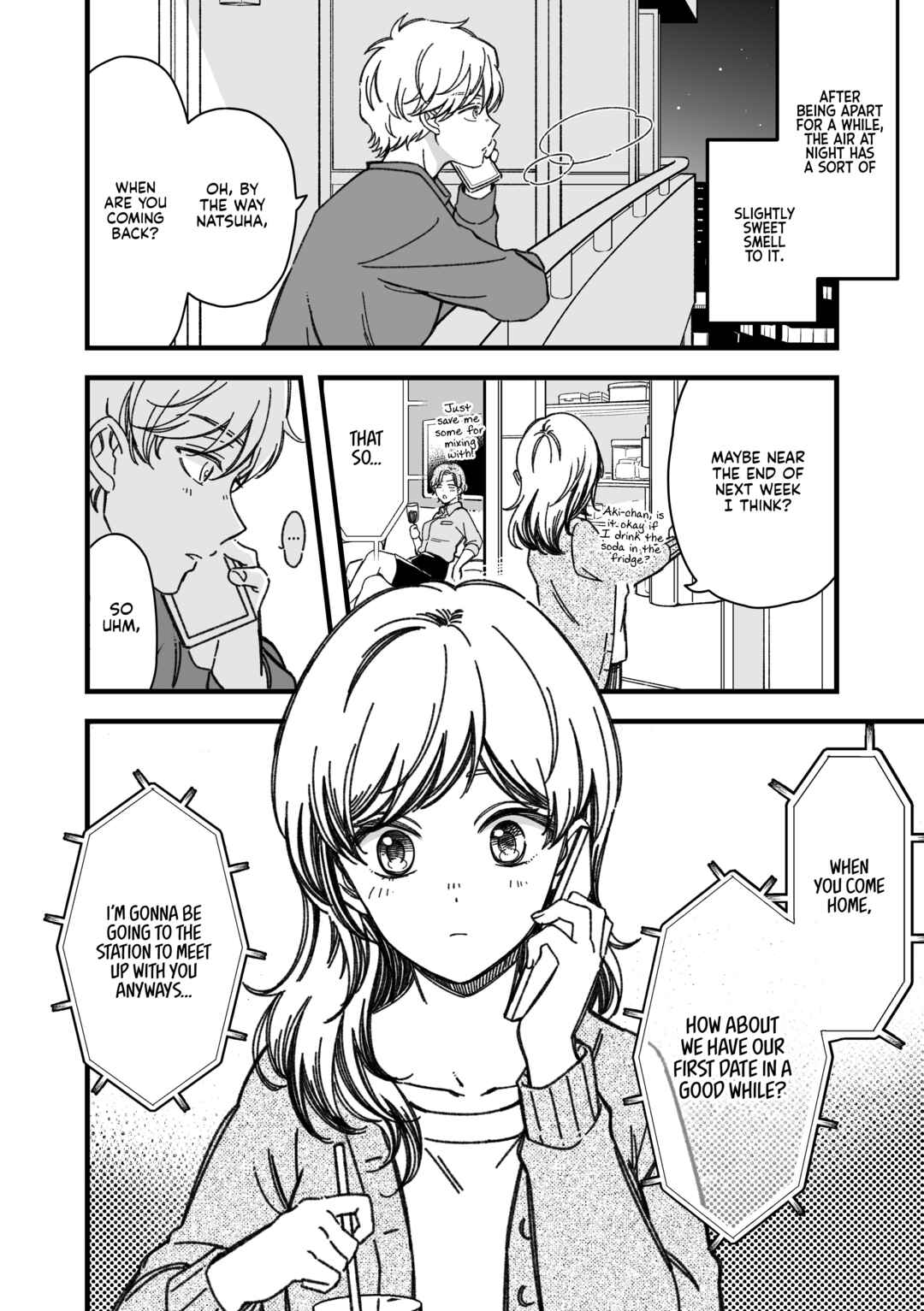 Page 1 Chapter 38 Maji de Tsukiau 15-fun Mae