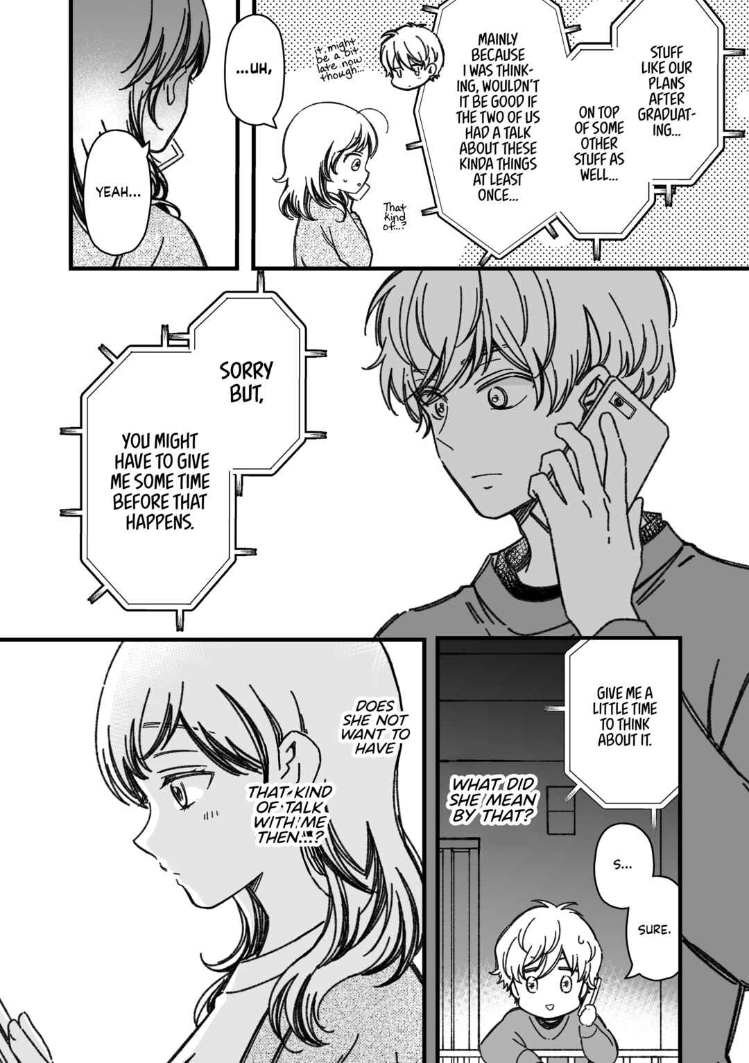Page 3 Chapter 38 Maji de Tsukiau 15-fun Mae