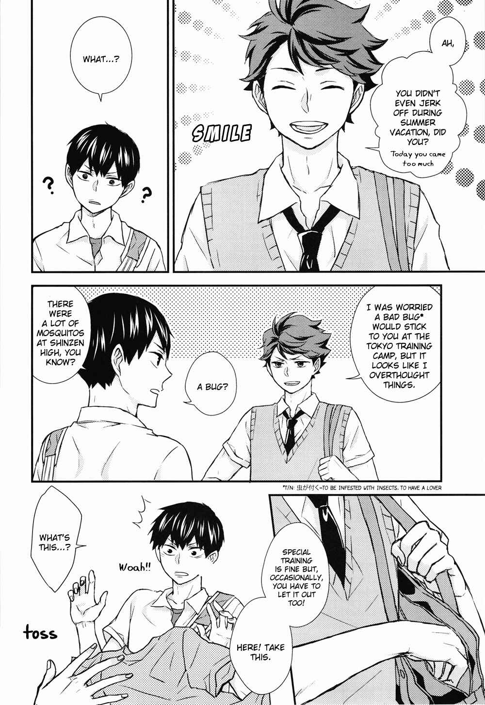Page 22 Chapter Unknown_a100 Haikyu!! - Moshimo Kimi ga (Doujinshi)