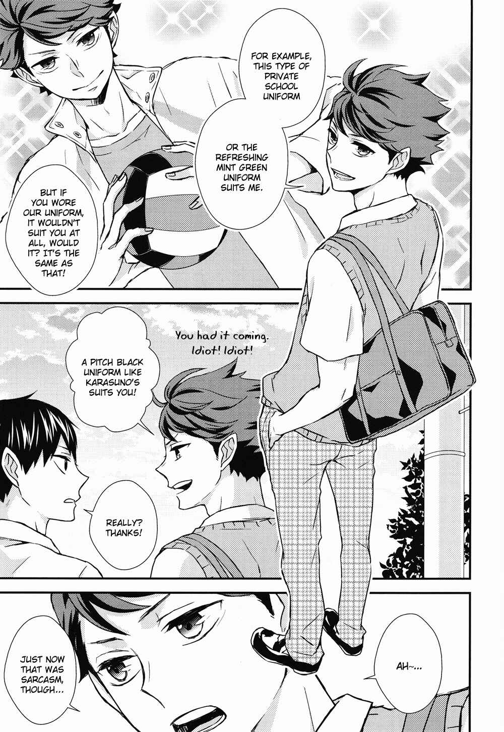 Page 7 Chapter Unknown_a100 Haikyu!! - Moshimo Kimi ga (Doujinshi)