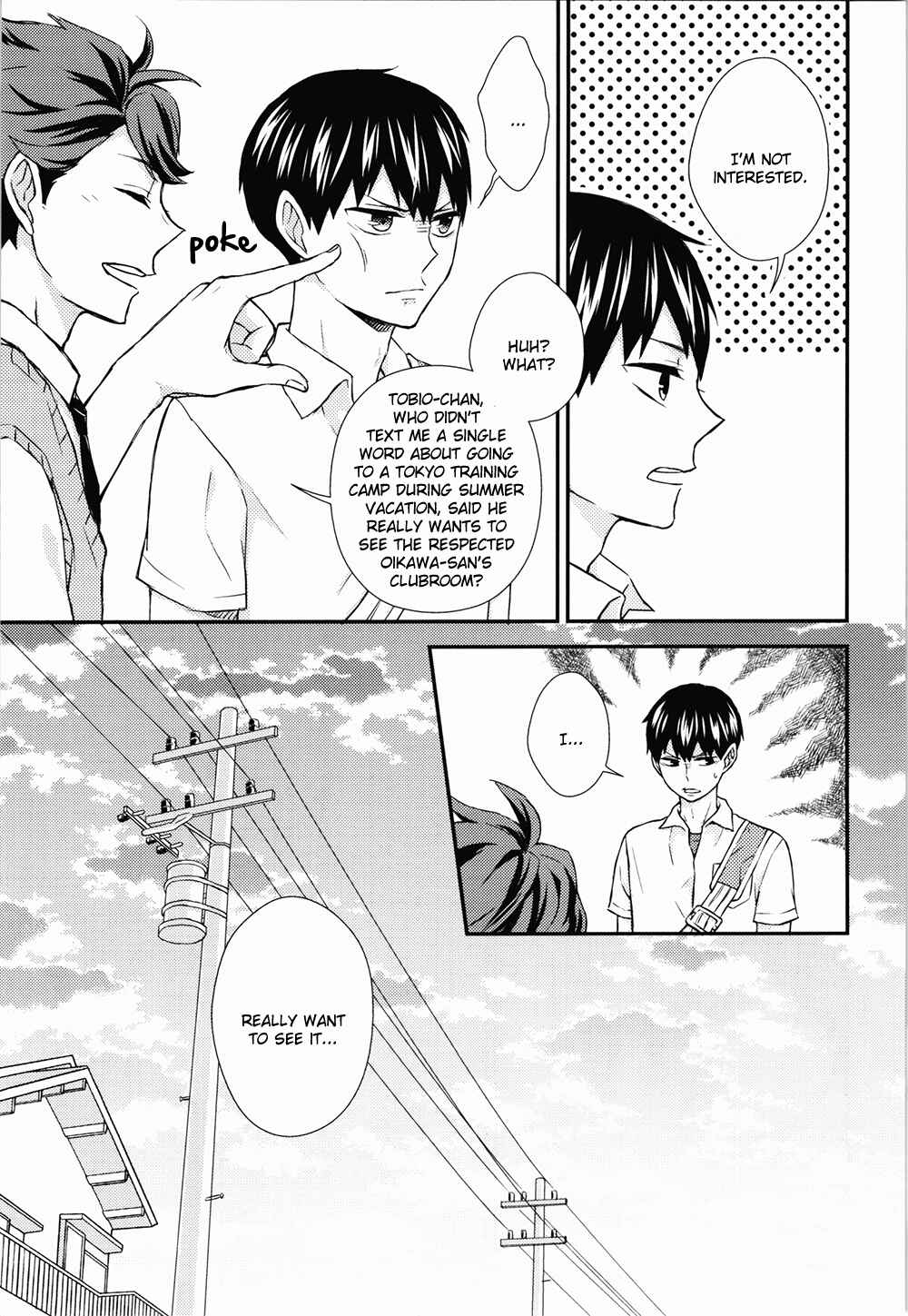 Page 9 Chapter Unknown_a100 Haikyu!! - Moshimo Kimi ga (Doujinshi)
