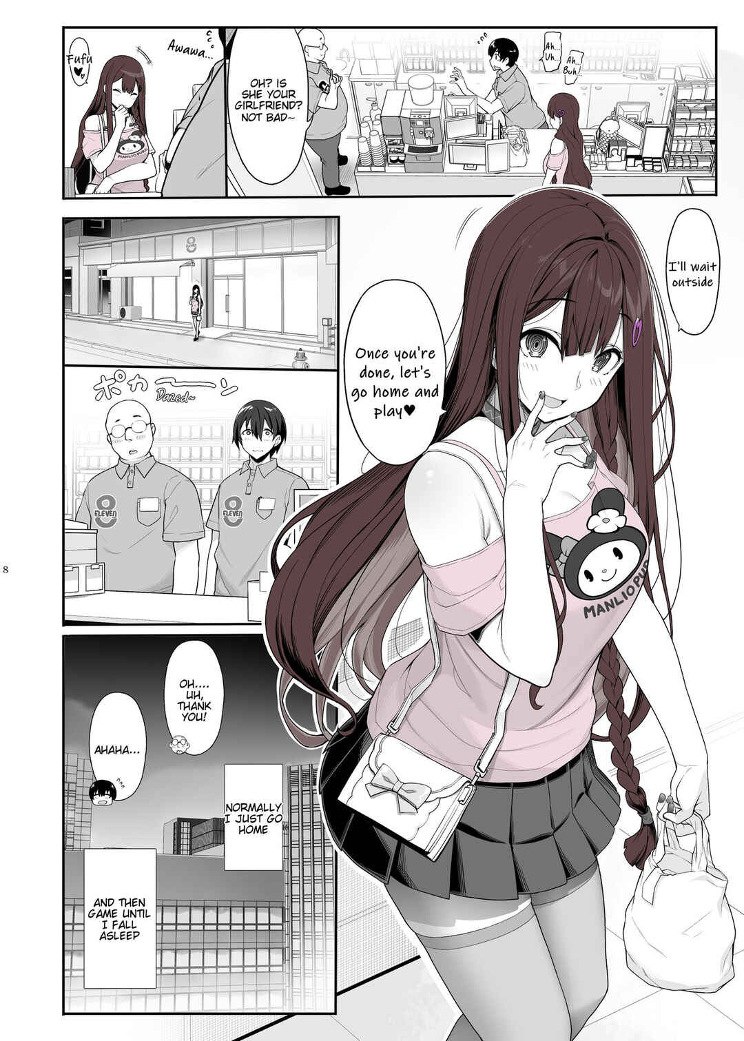 Page 9 Chapter Unknown_416a Jiraikei Joshi wa Ie Totsu shite Game Shinagara H mo Shitai