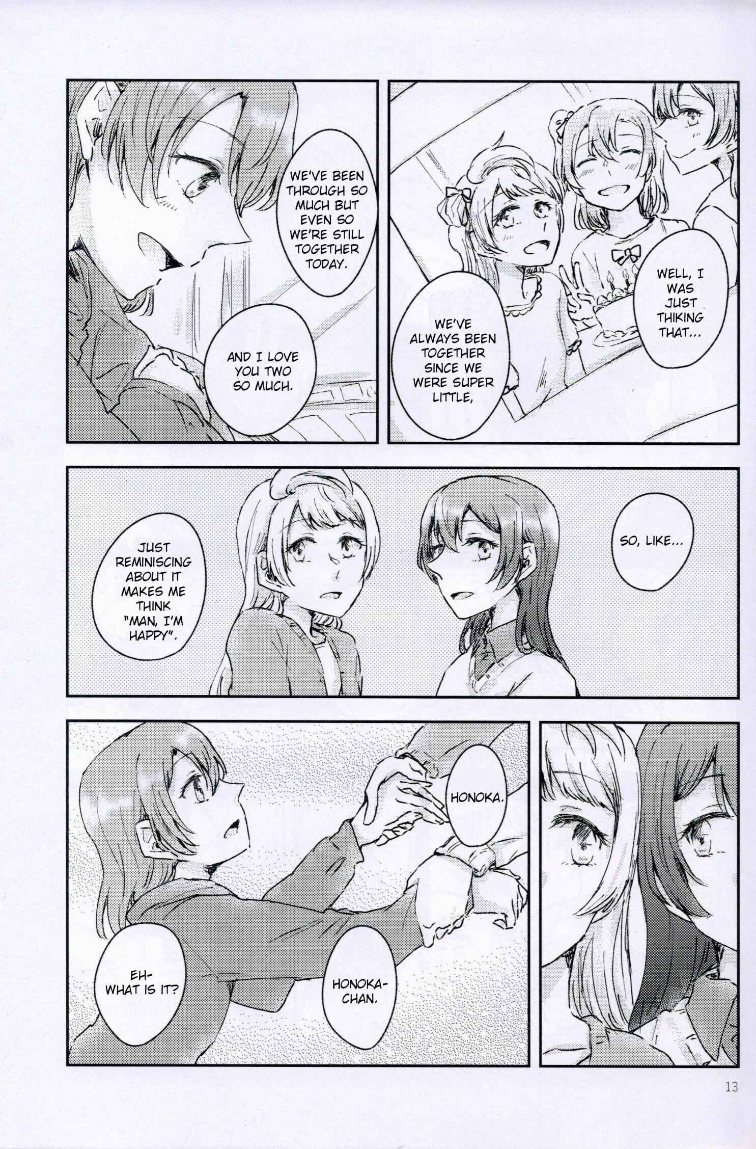 Page 12 Chapter Unknown_f12f Love Live! - Be Happy! (Doujinshi)