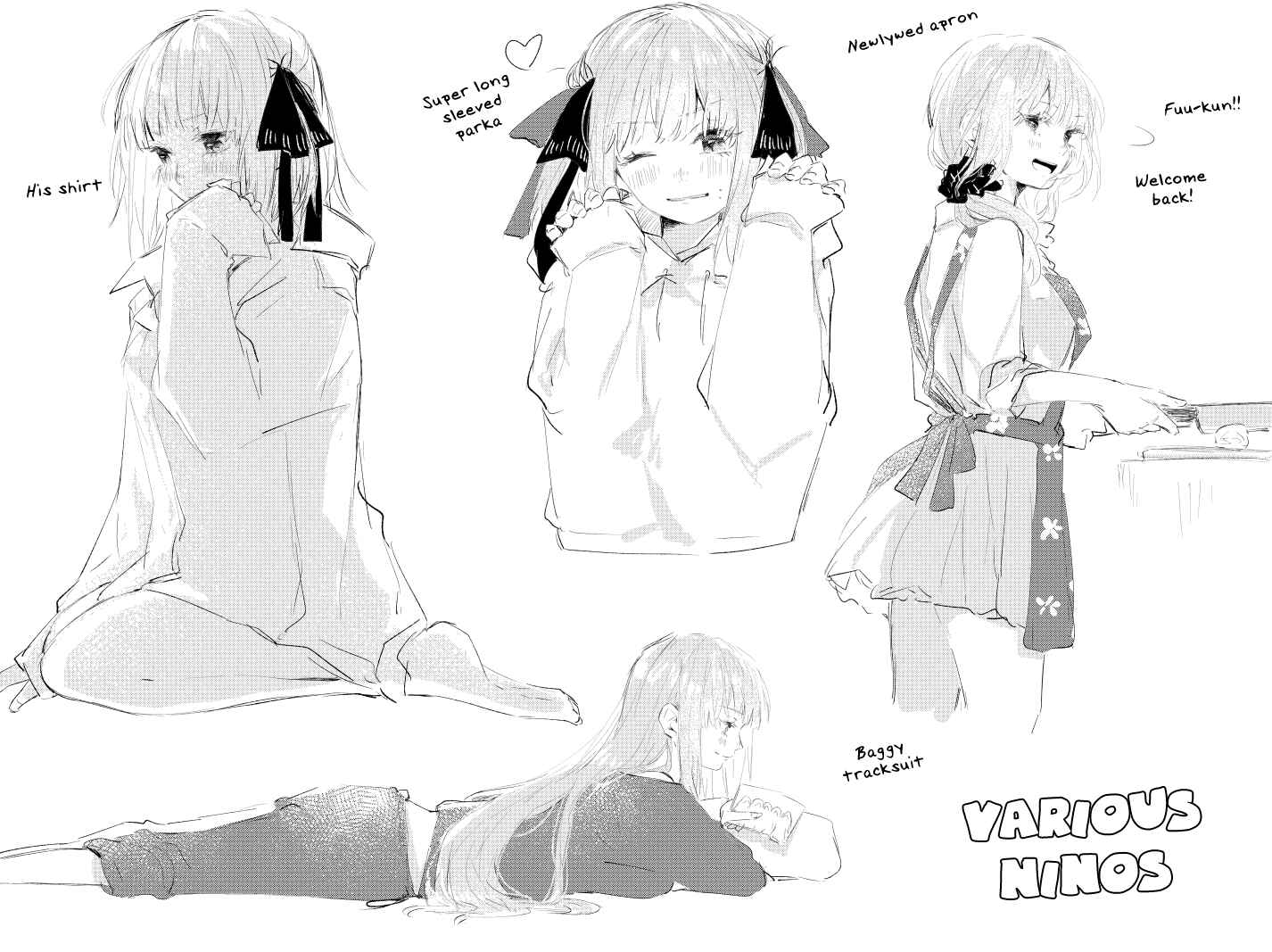 Page 5 Chapter 4 5Toubun no Hanayome - Asais FuuNino Shorts (Doujinshi)