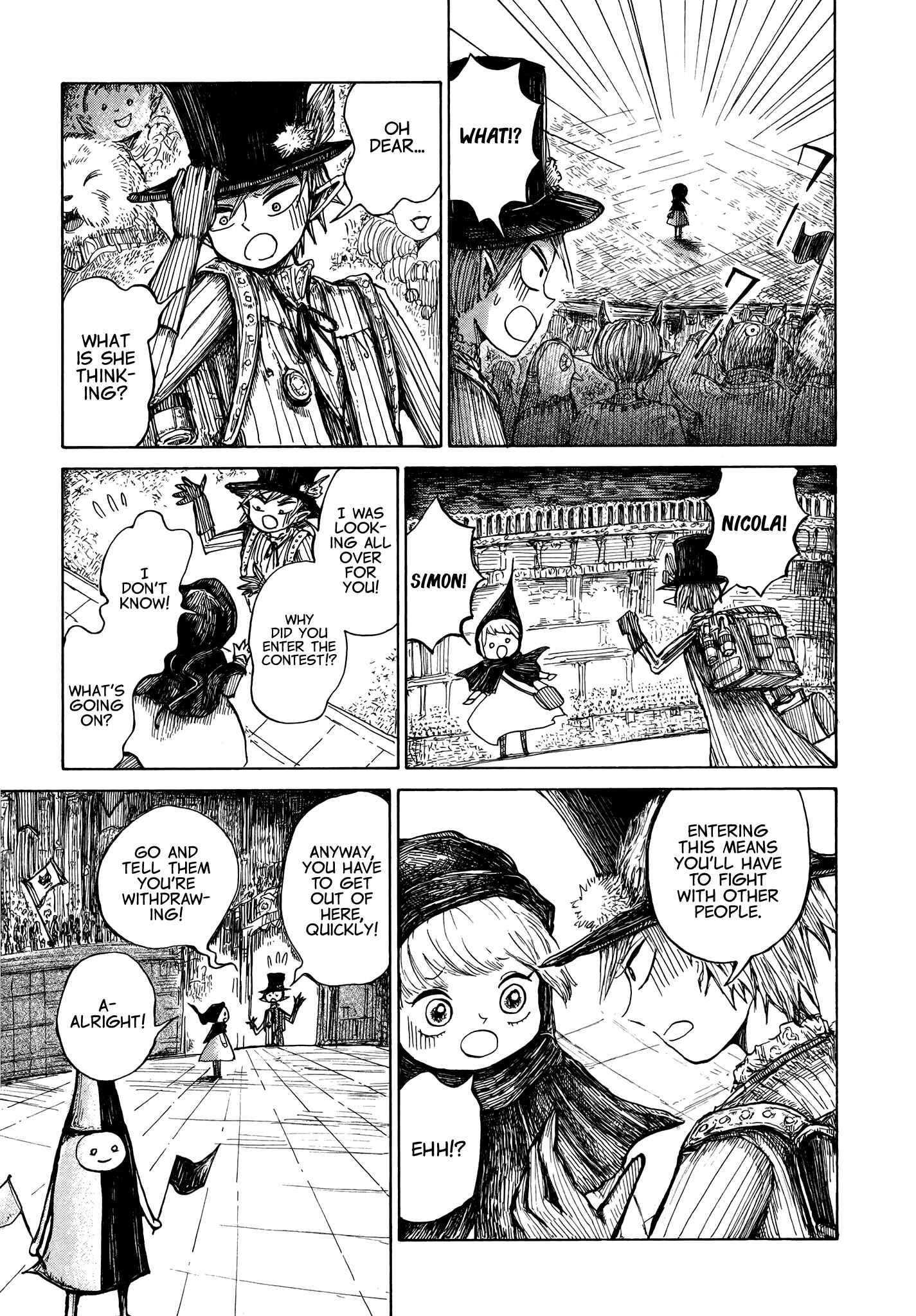 Page 13 Chapter 6 Nicola Traveling Around the Demons’ World
