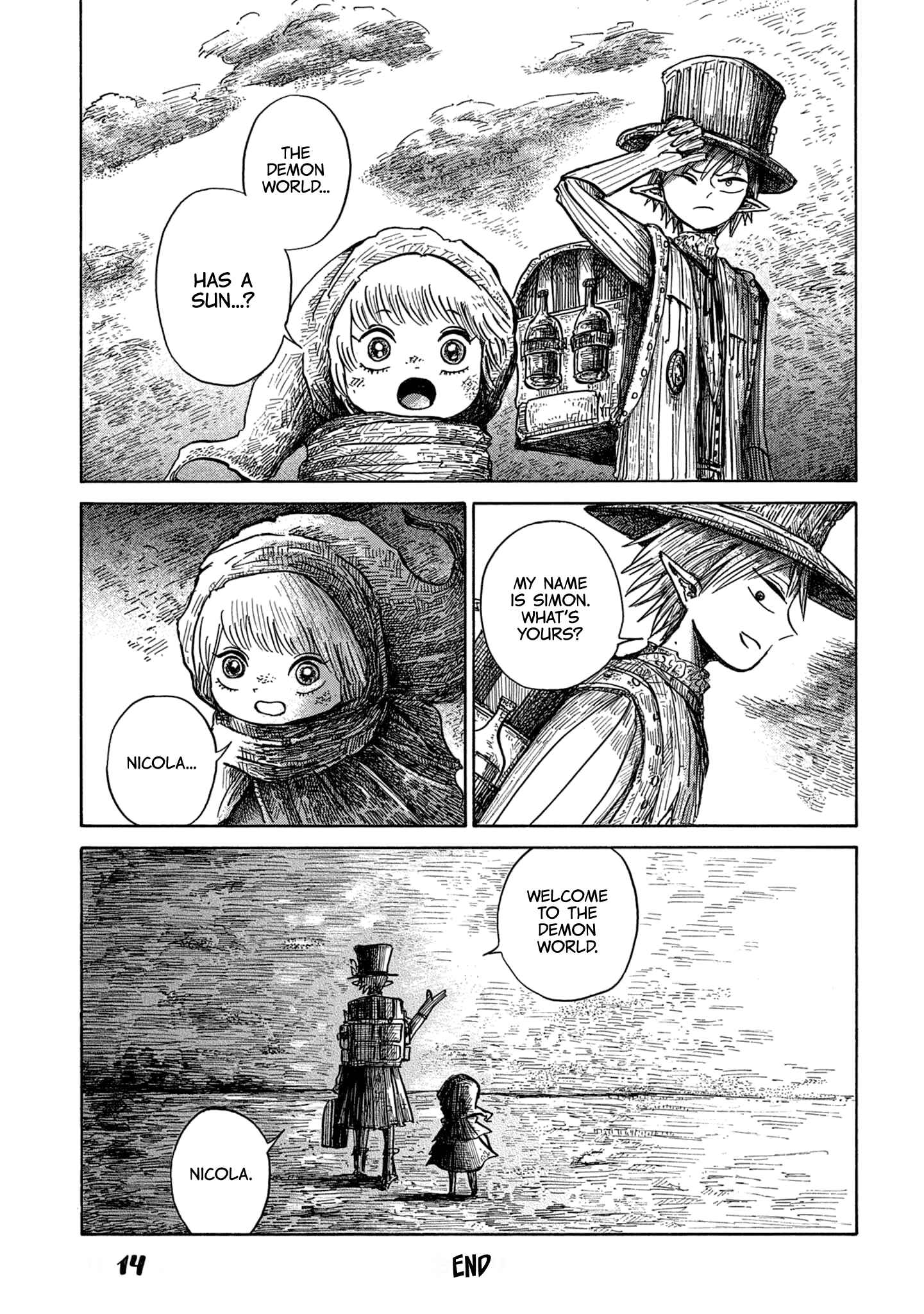 Page 11 Chapter 14 Nicola Traveling Around the Demons’ World