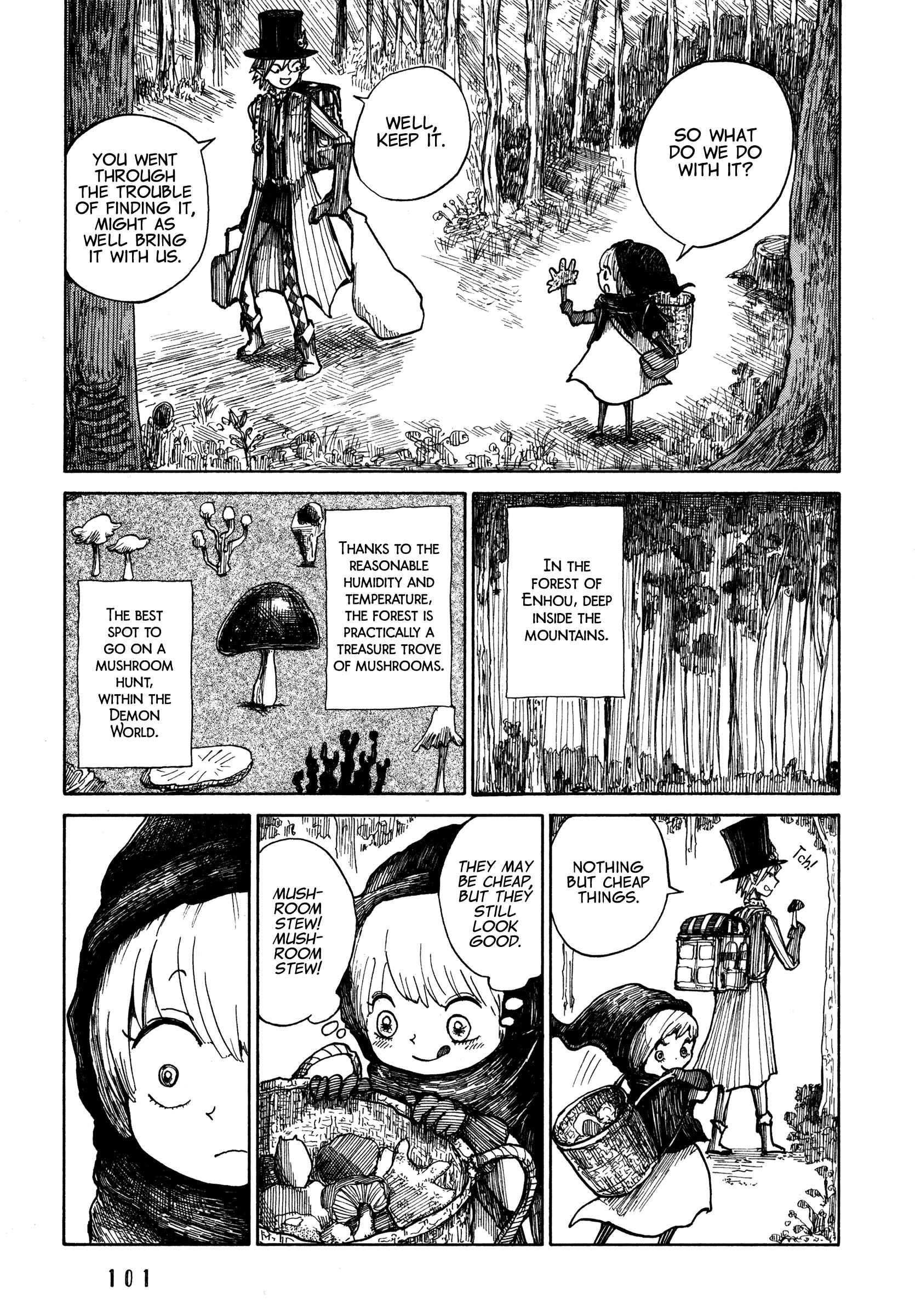 Page 3 Chapter 4 Nicola Traveling Around the Demons’ World
