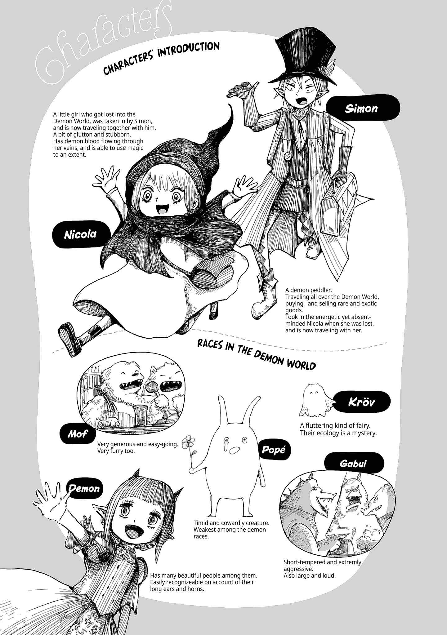 Page 3 Chapter 7 Nicola Traveling Around the Demons’ World